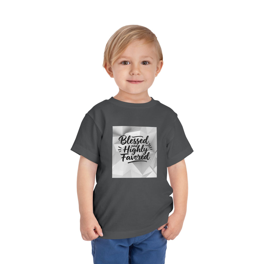 Blessed and Highly Favored Toddler Tee