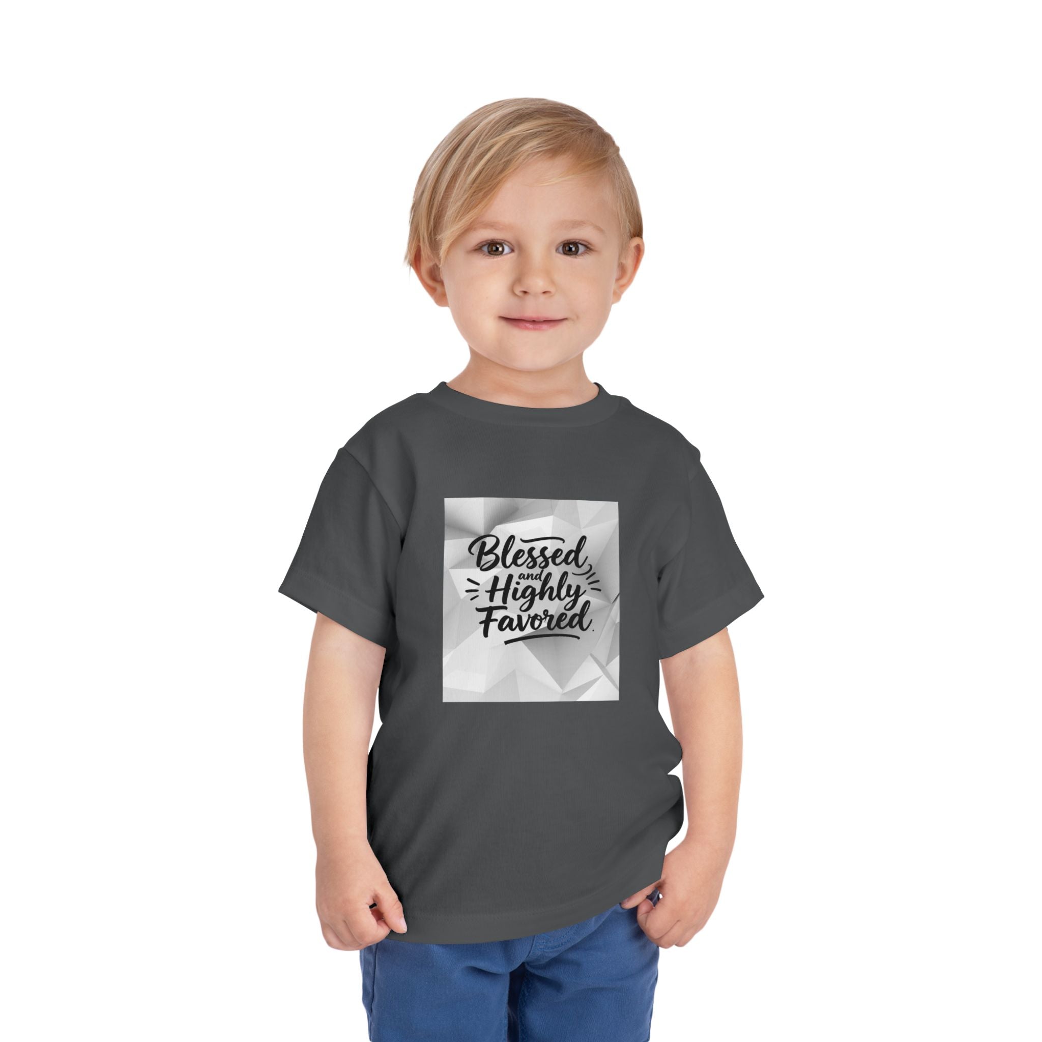 Blessed and Highly Favored Toddler Tee