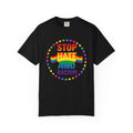Stop Hate and Racism Rainbow T-Shirt