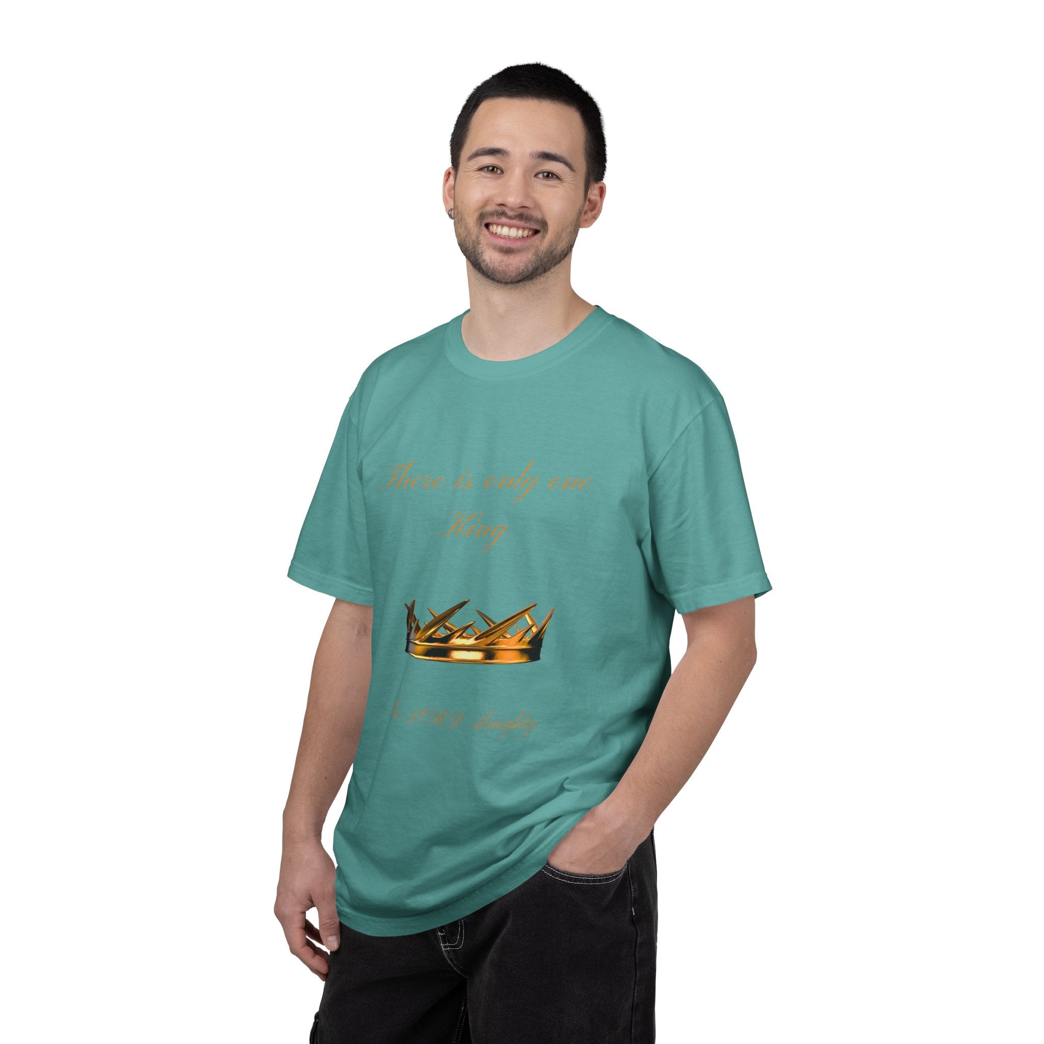 King Crown Graphic T-Shirt — "There is only one King" Casual Streetwear