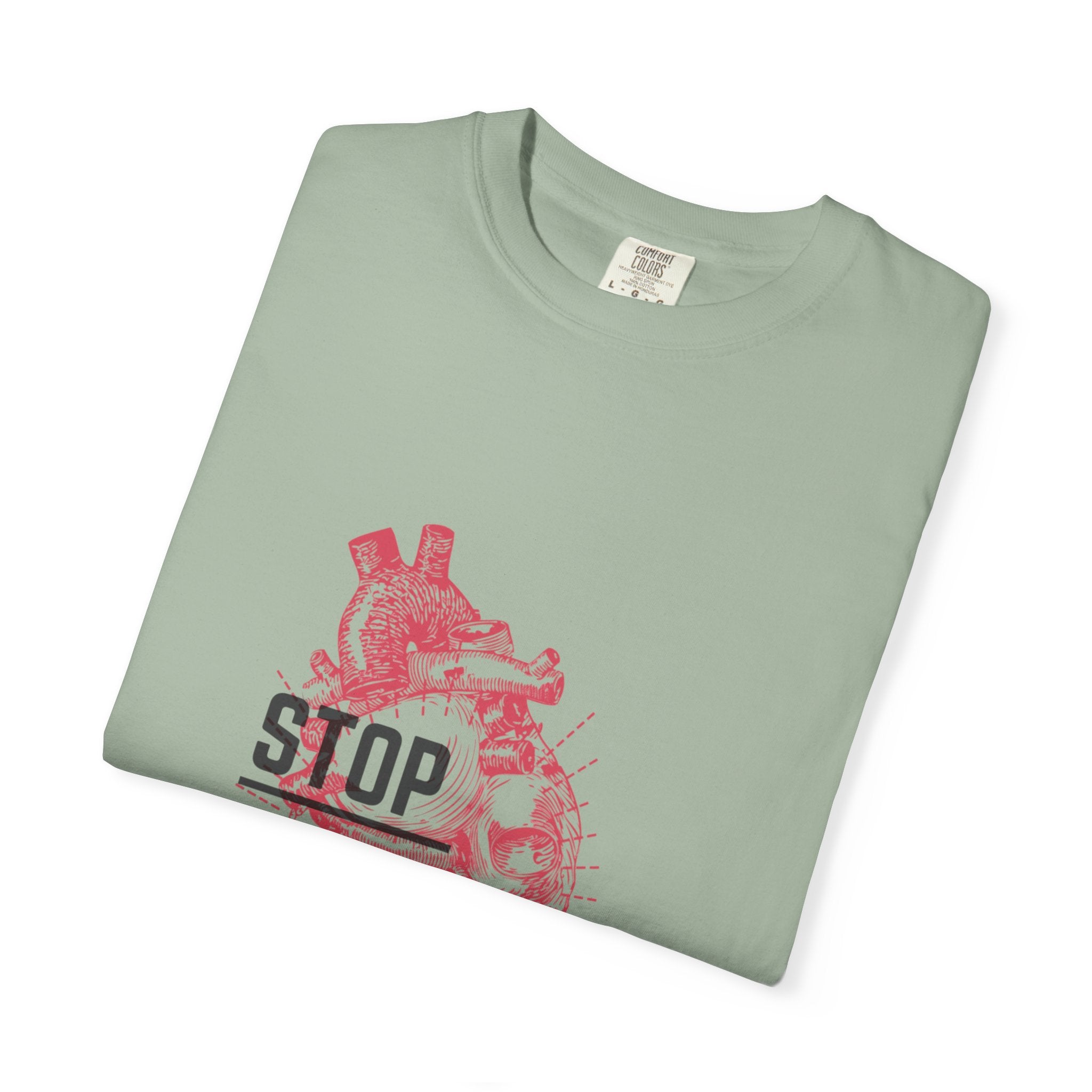 Stop Hate Heart T-Shirt — Anti-Hate Graphic Tee