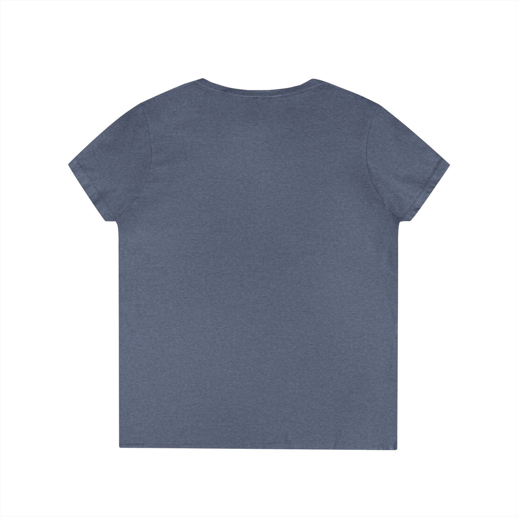 Stop Hate Kitty V-Neck Tee — Cute Anti-Racism Message Shirt