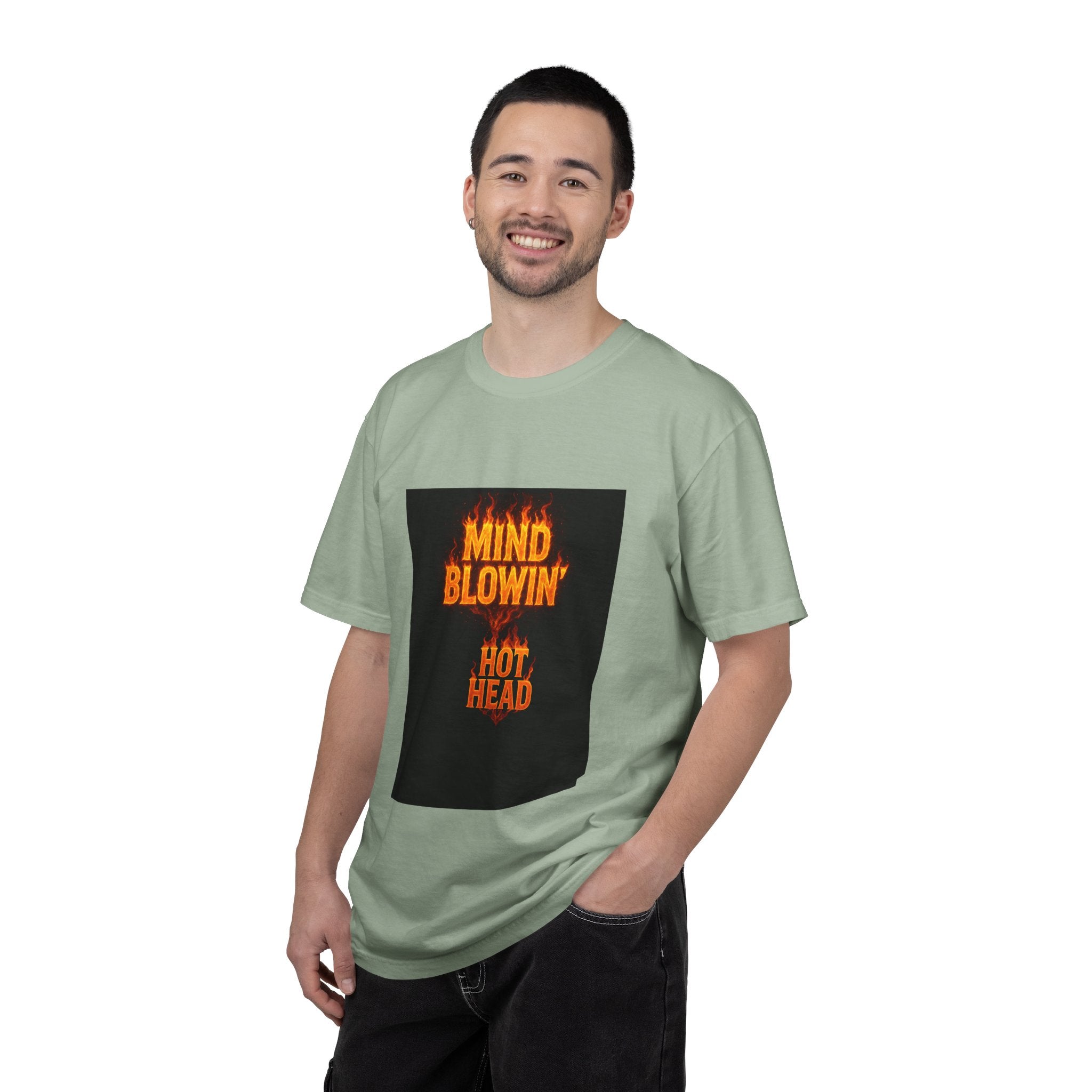 Mind Blowin' Hot Head T-Shirt — Fiery Graphic Tee
