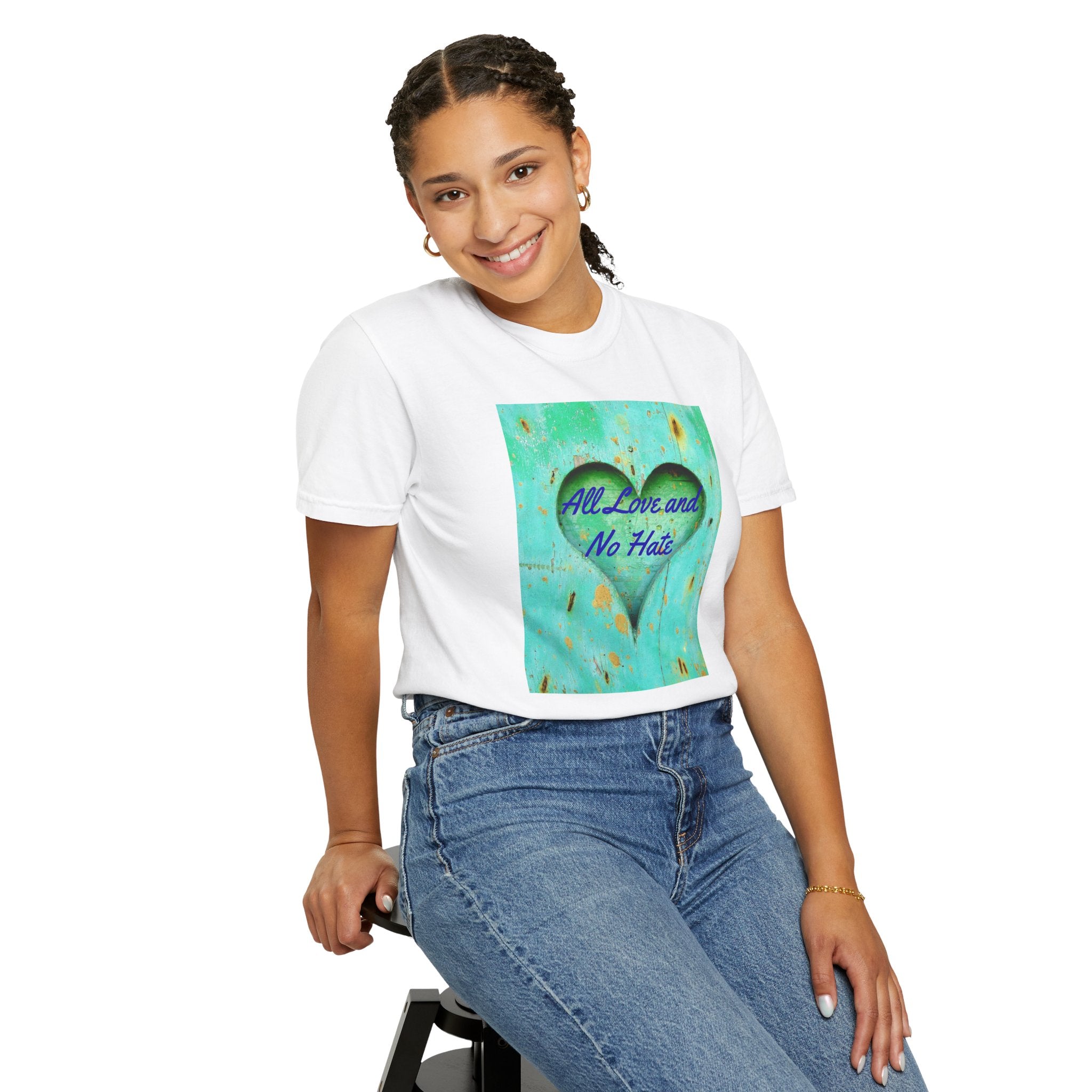 All Love and No Hate Heart T-Shirt