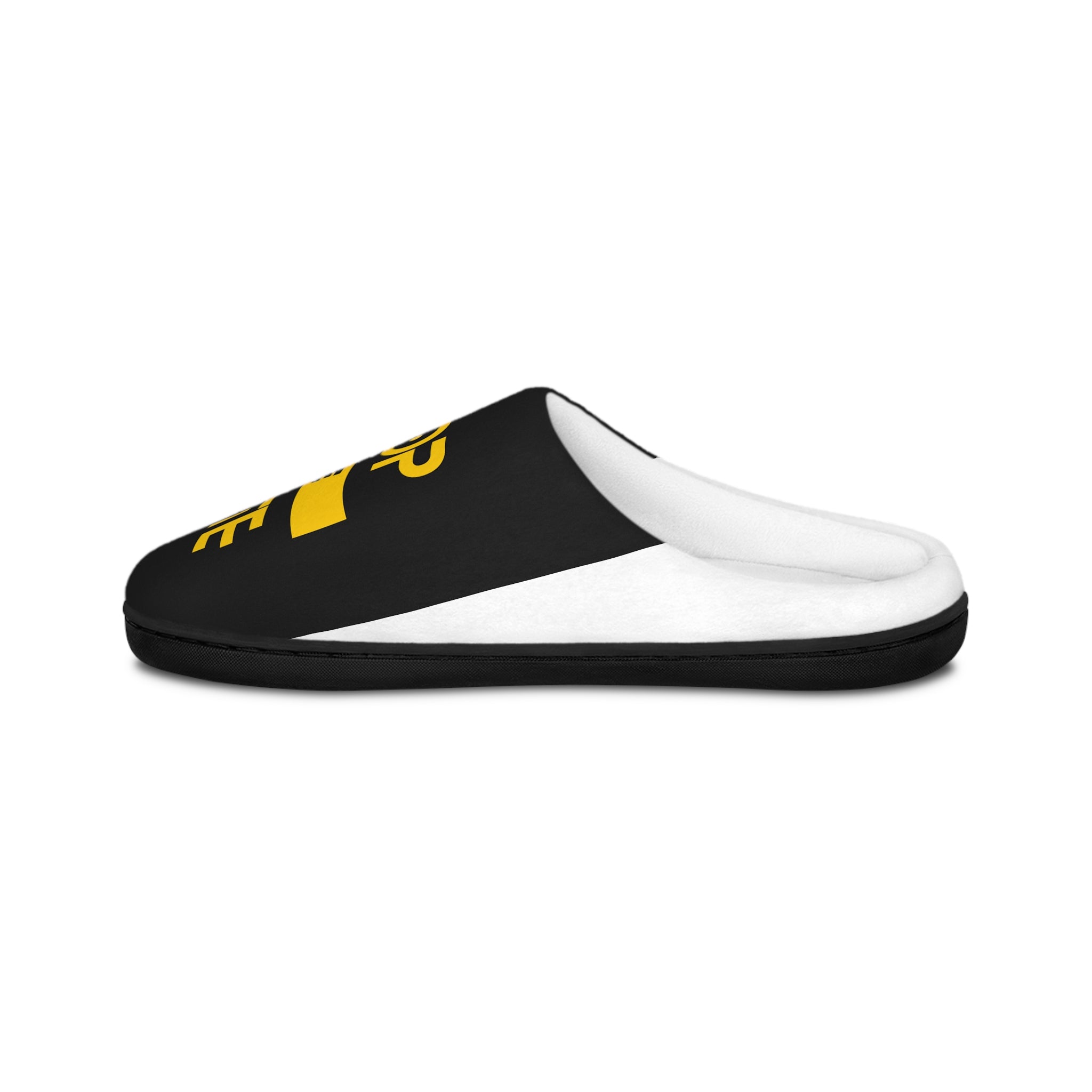 Stop The Hate Men's Indoor Slippers — Anti-Hate Message Cozy House Shoes