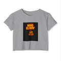 Mind Blown 'Hot Head' Crop Top — Women's Festival Graphic Tee