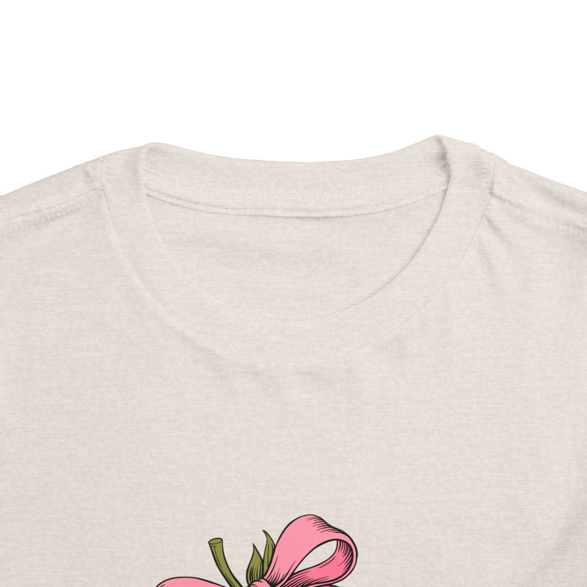 Toddler Tee — Pink Gift Strawberry Graphic "Stop Rockin and Rollin"
