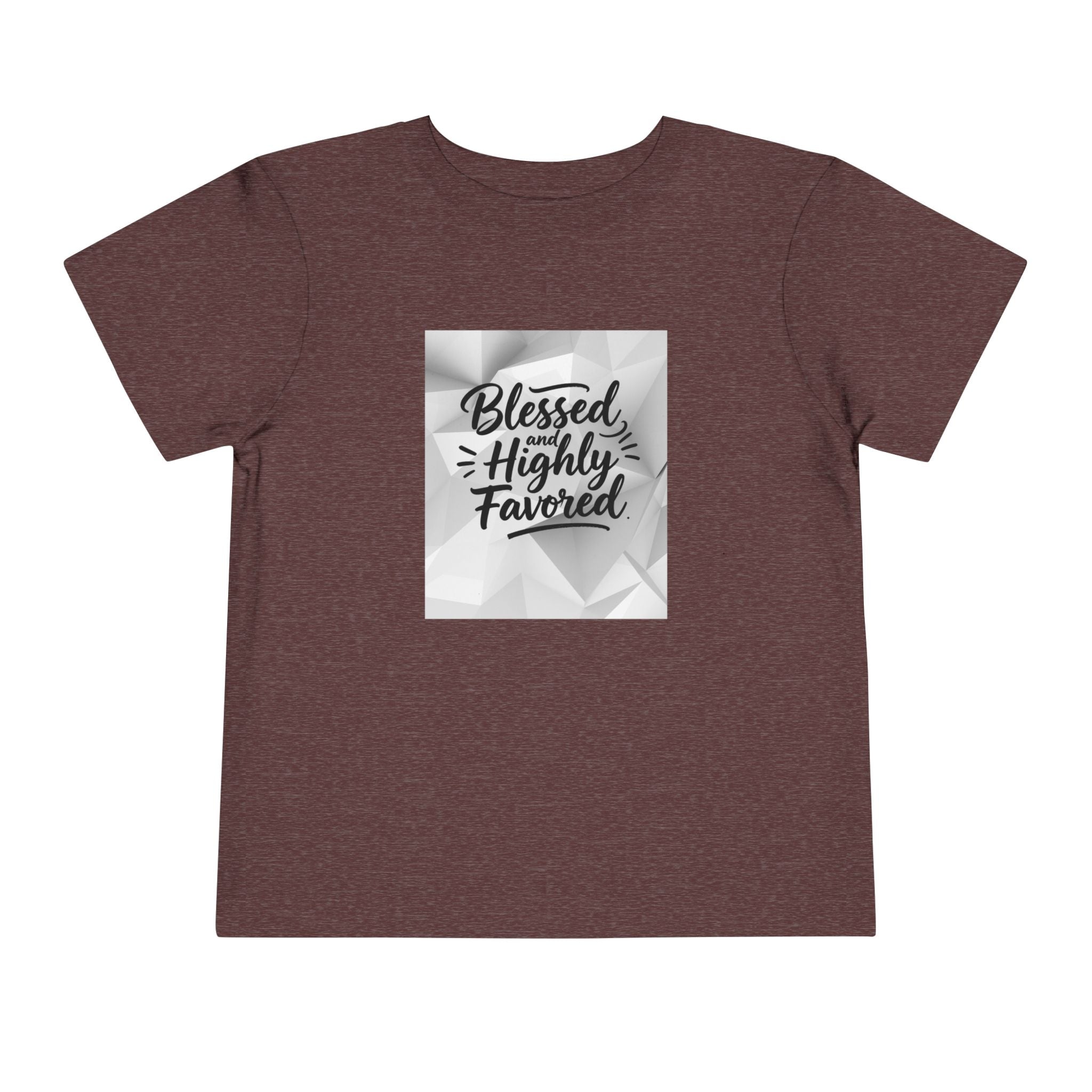 Blessed and Highly Favored Toddler Tee