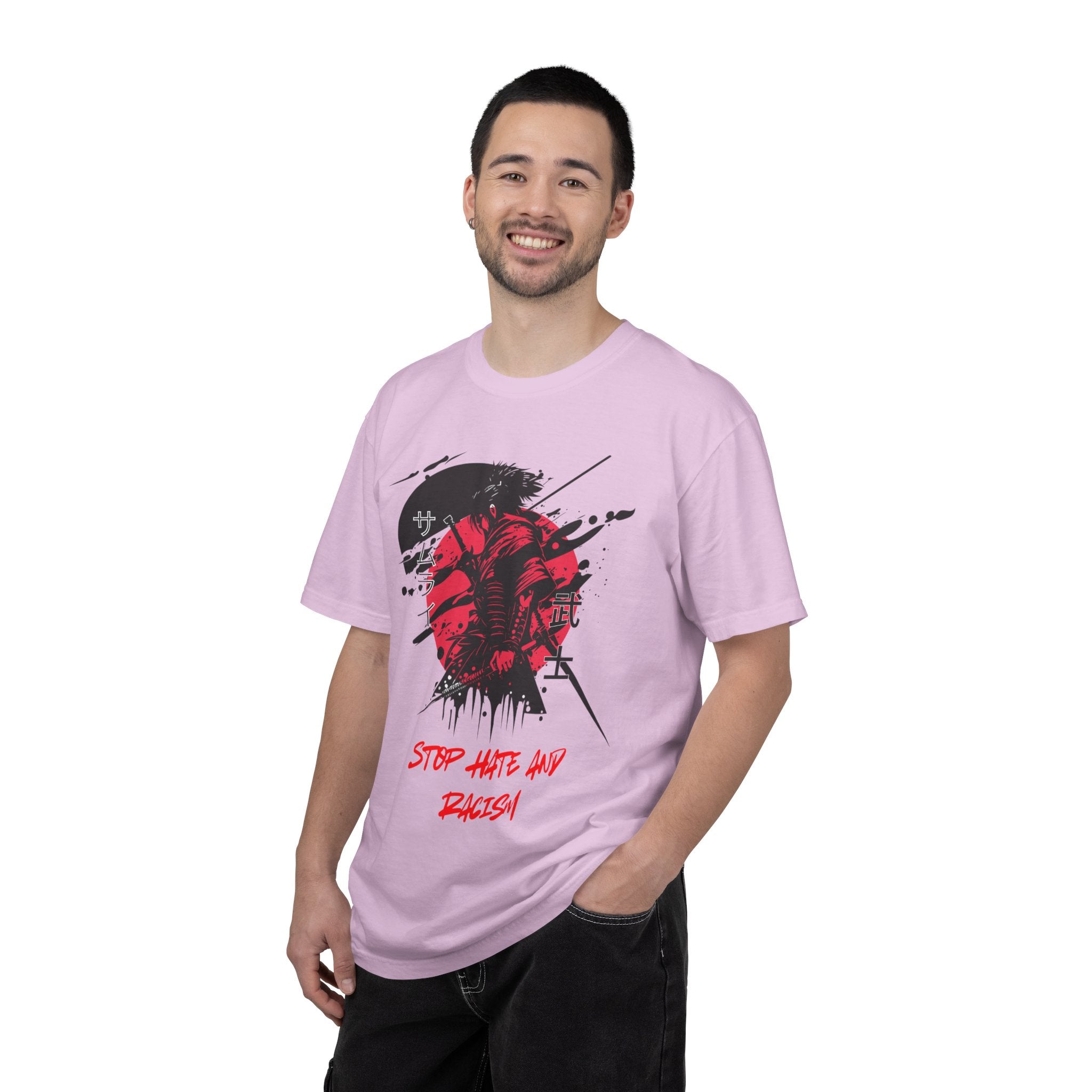 Stop Hate and Racism Graphic T-Shirt