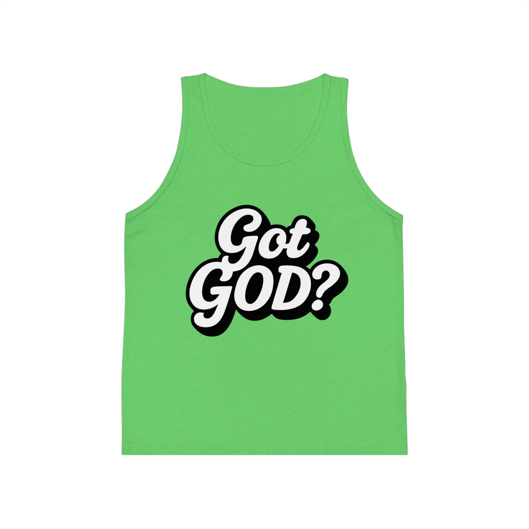 Kids Tank Top "Got GOD?" Religious Graphic Tees for Children