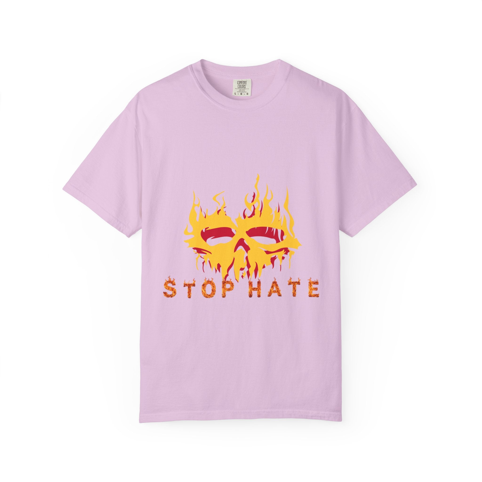 Stop Hate Flame Mask T-Shirt