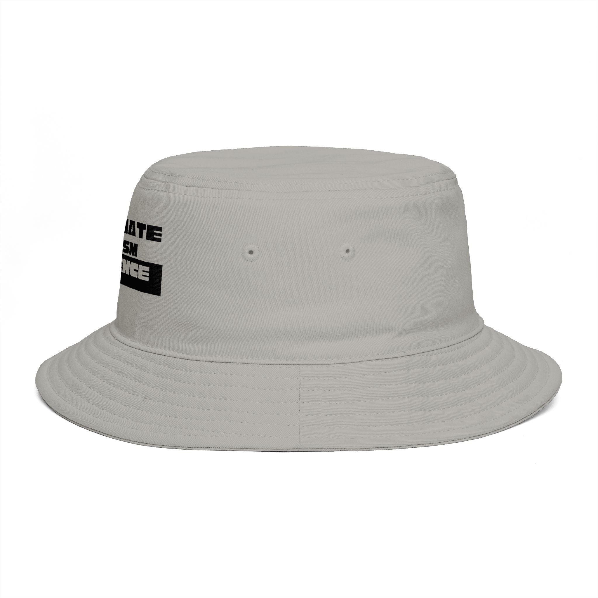 Bucket Hat - "Stop Hate Racism Violence" Anti-Racism Statement Hat