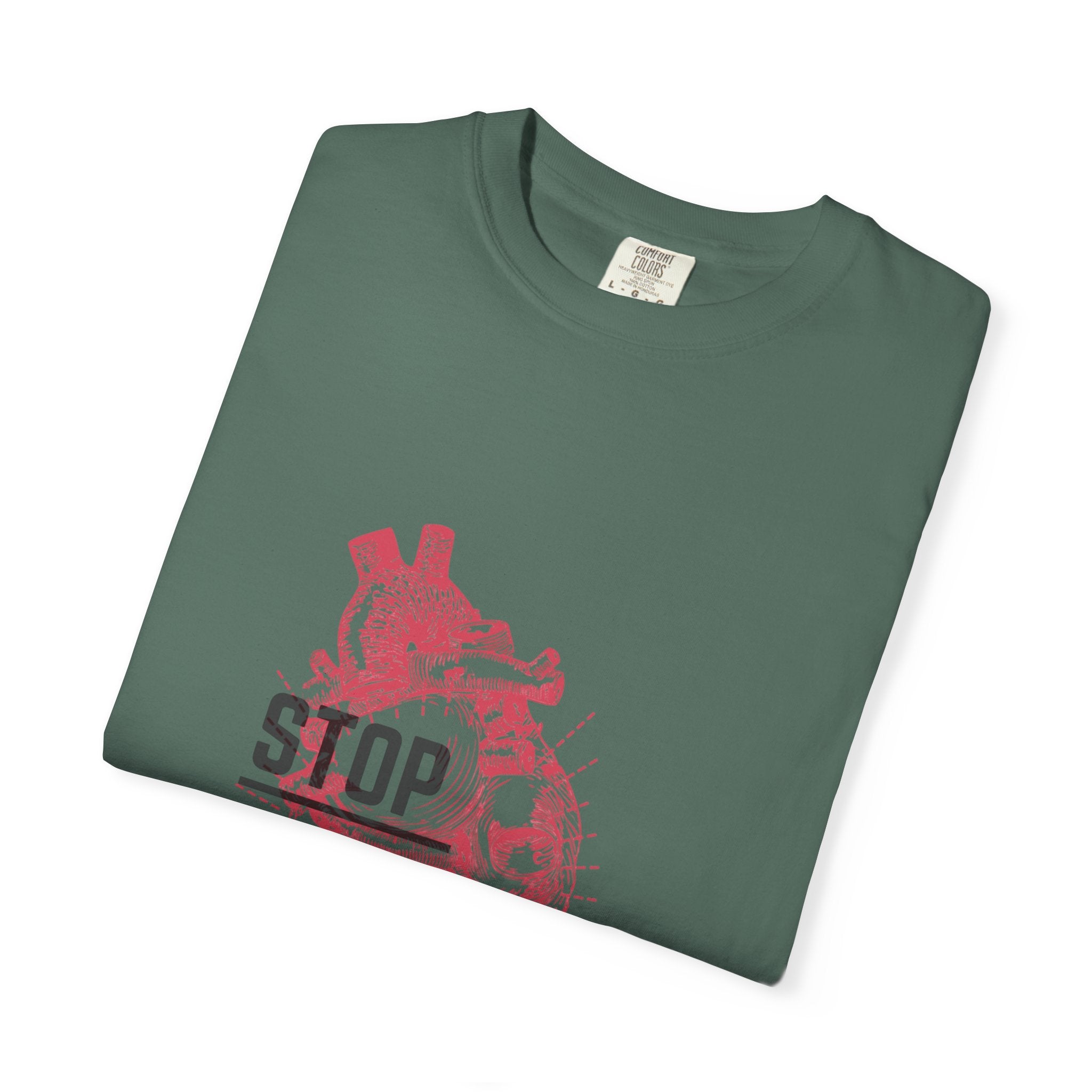 Stop Hate Heart T-Shirt — Anti-Hate Graphic Tee