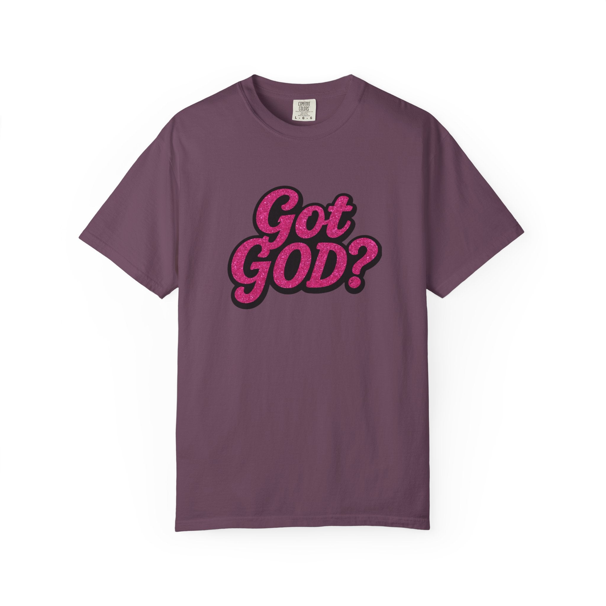 Got God? T-Shirt — Retro Bubble Letter Faith Tee