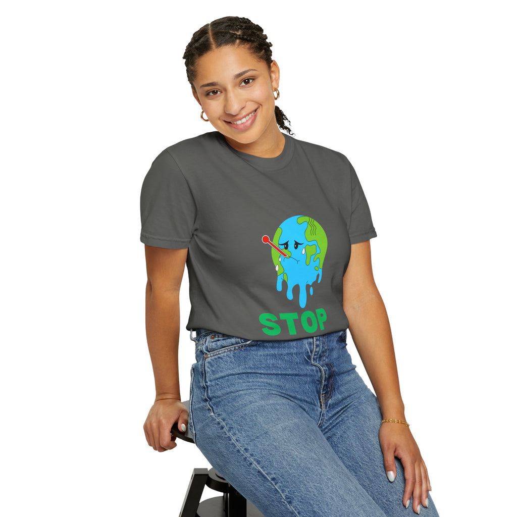 Stop Hate and Racism T-Shirt — Anti-Racism Earth Graphic Tee