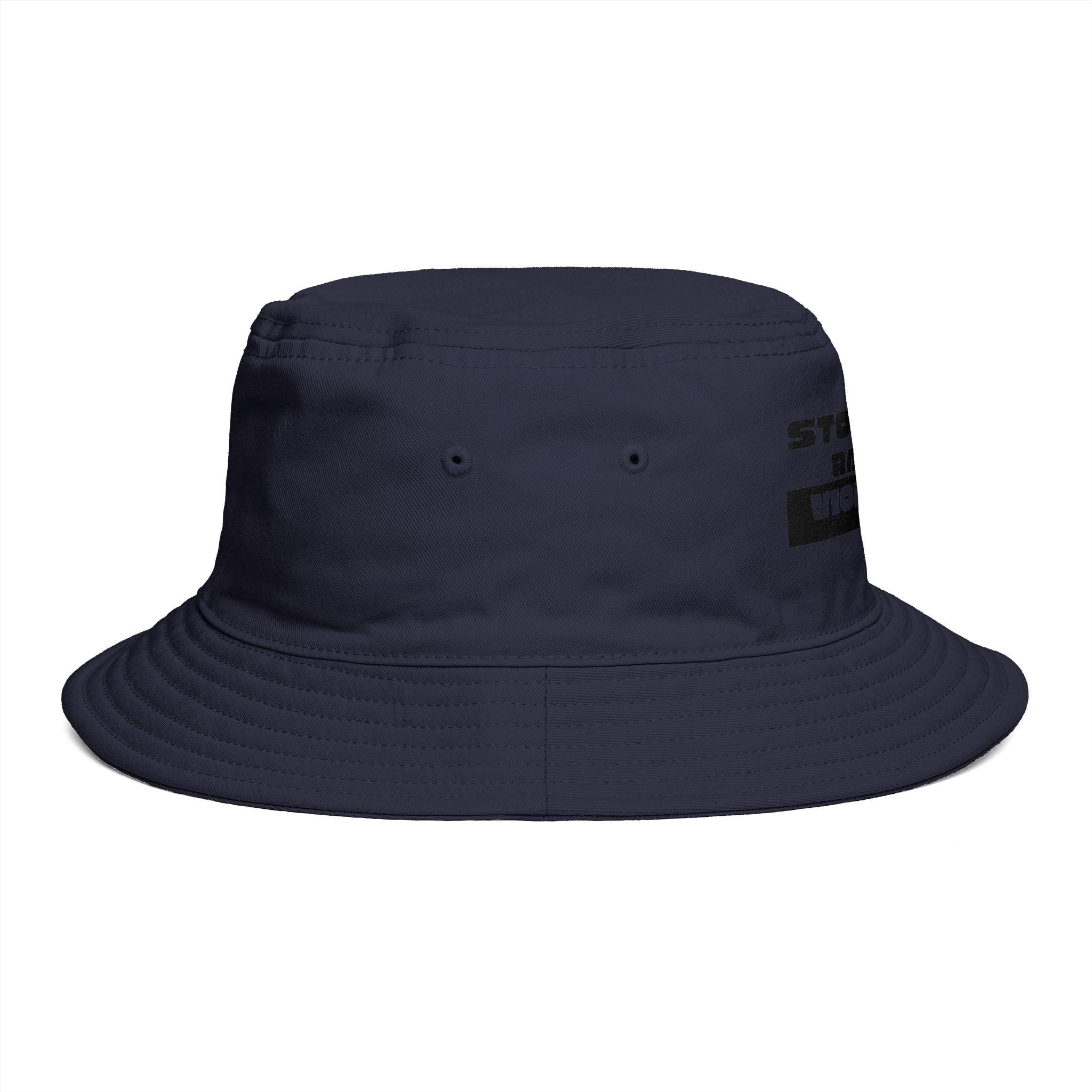 Bucket Hat - "Stop Hate Racism Violence" Anti-Racism Statement Hat