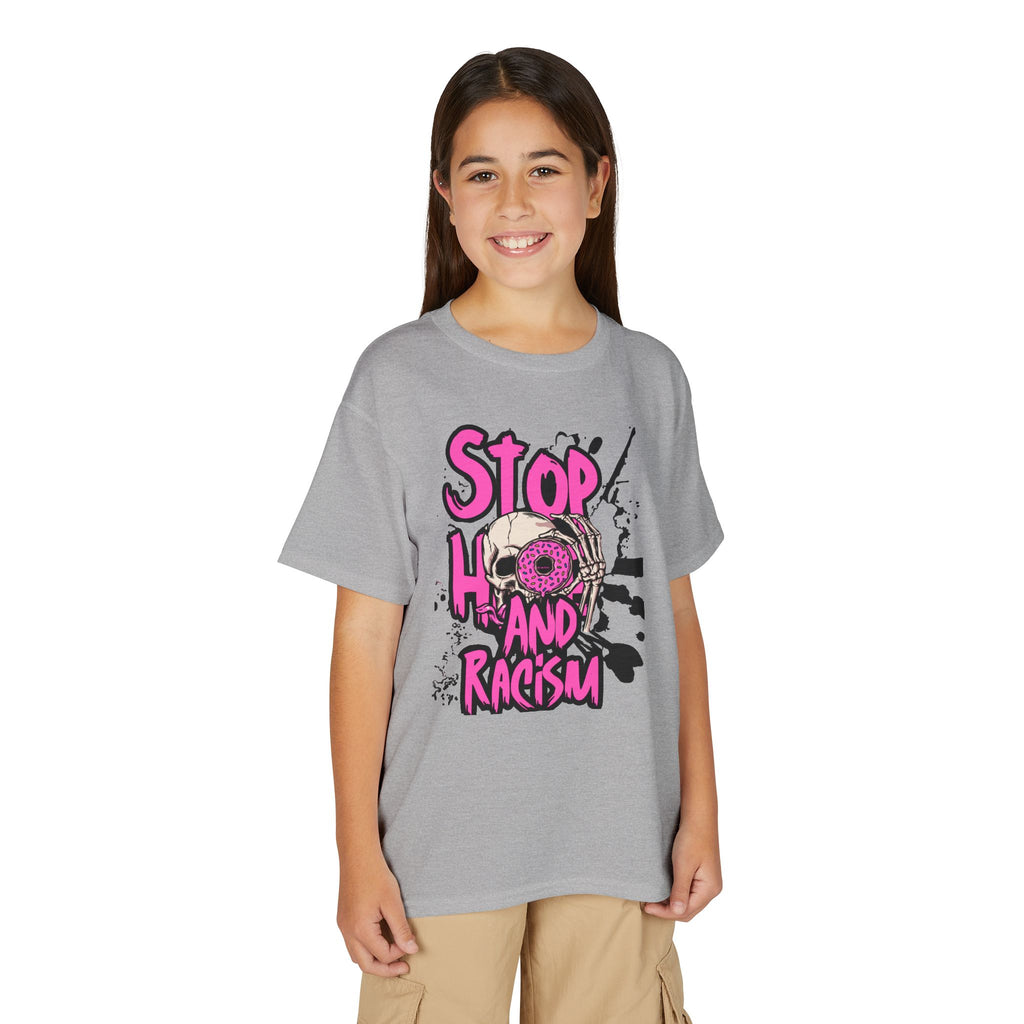 Stop Hate and Racism Youth T-Shirt