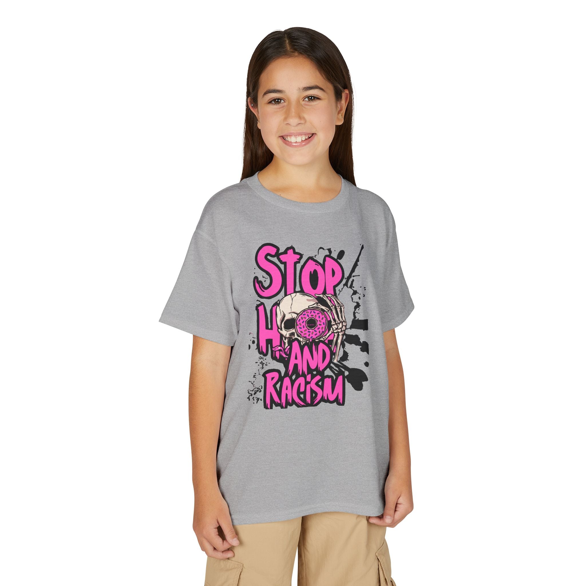 Stop Hate and Racism Youth T-Shirt