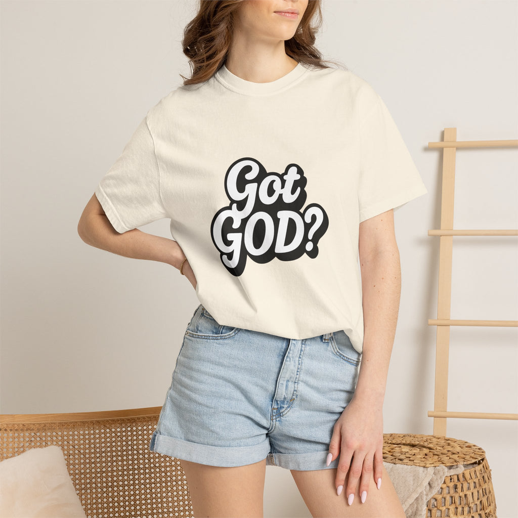 Got GOD? Graphic T-Shirt — Faith-Inspired Christian Tee