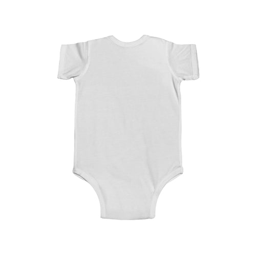Baby Bodysuit — "Love" Heart Puppy Graphic Infant Onesie