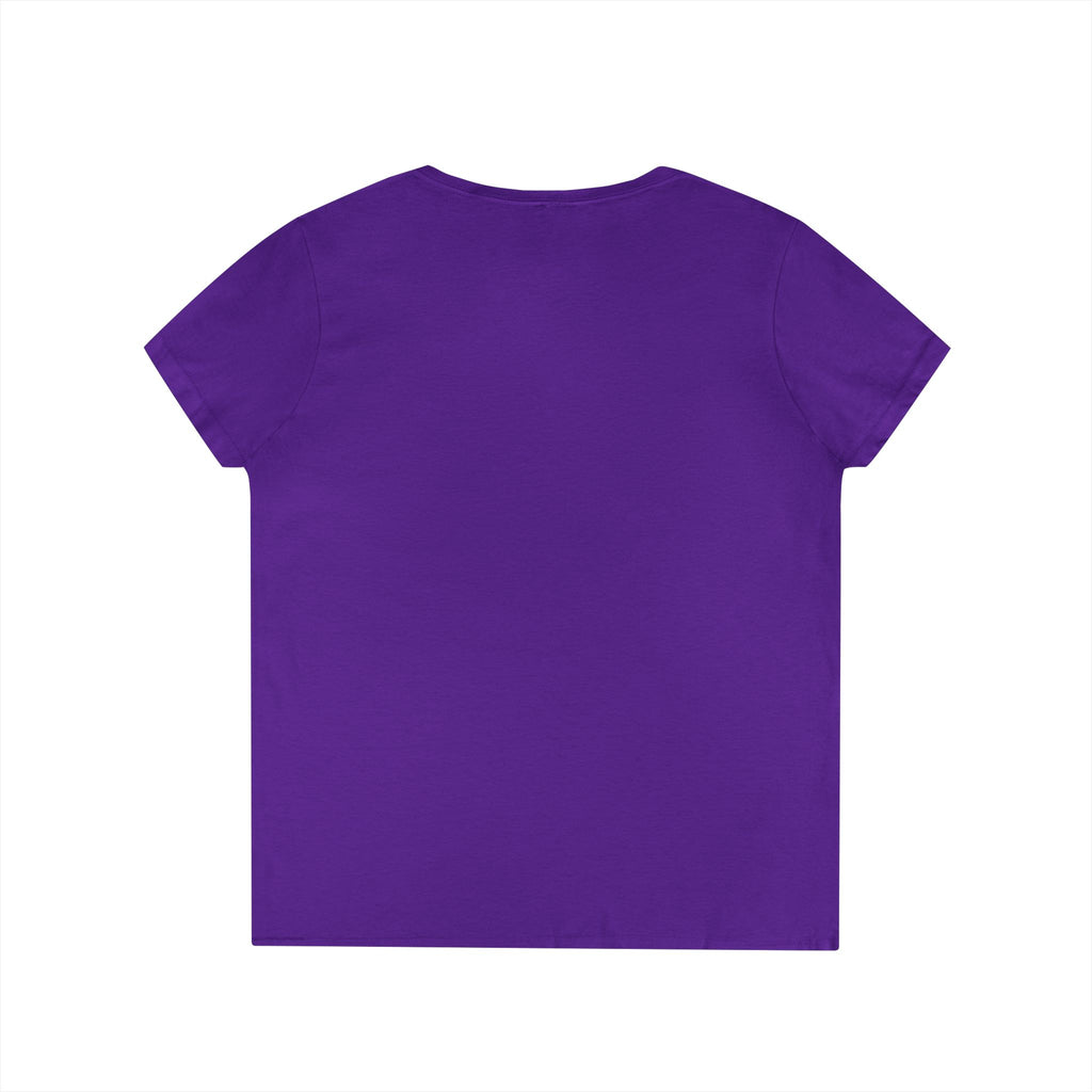 Stop Hate Kitty V-Neck Tee — Cute Anti-Racism Message Shirt