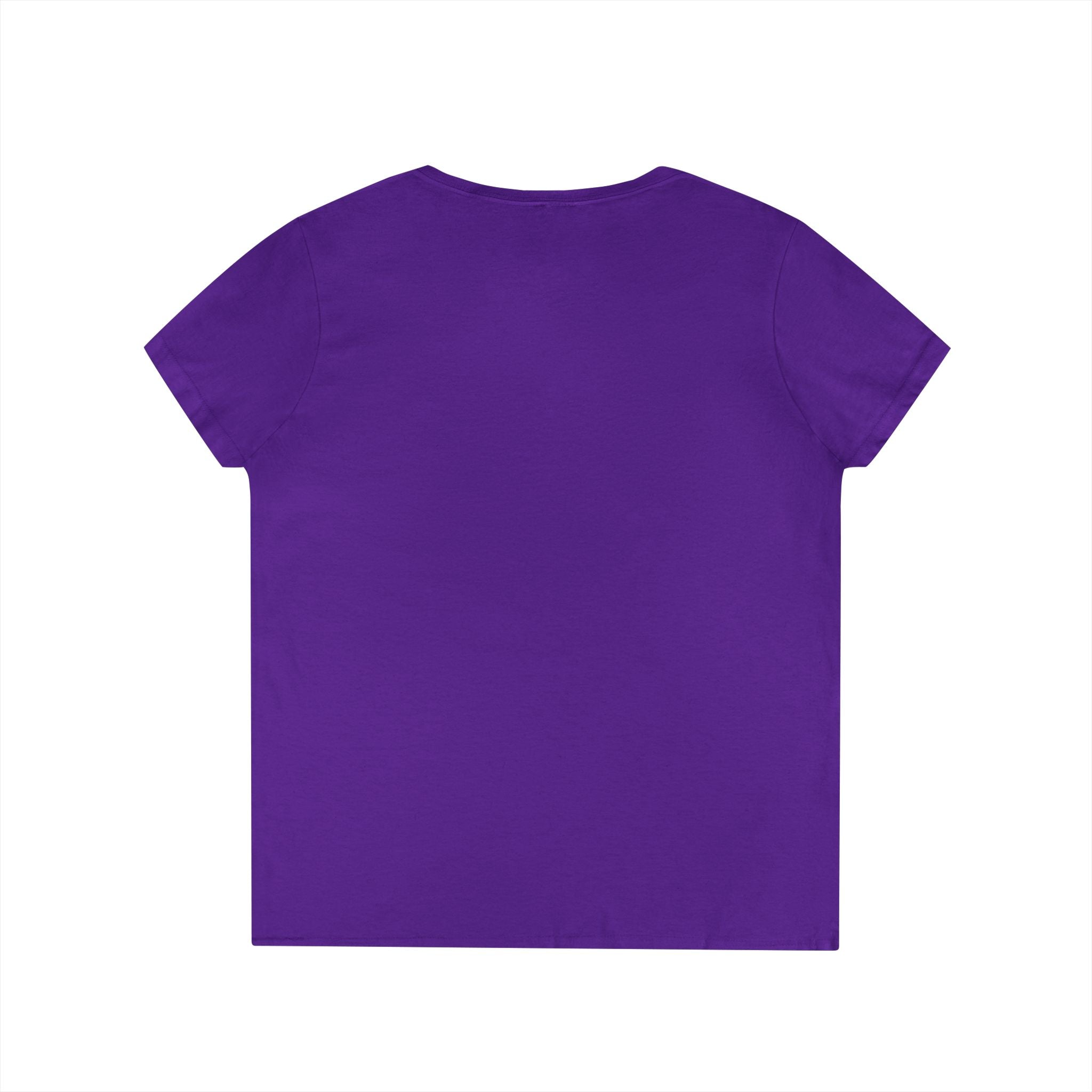 Stop Hate Kitty V-Neck Tee — Cute Anti-Racism Message Shirt