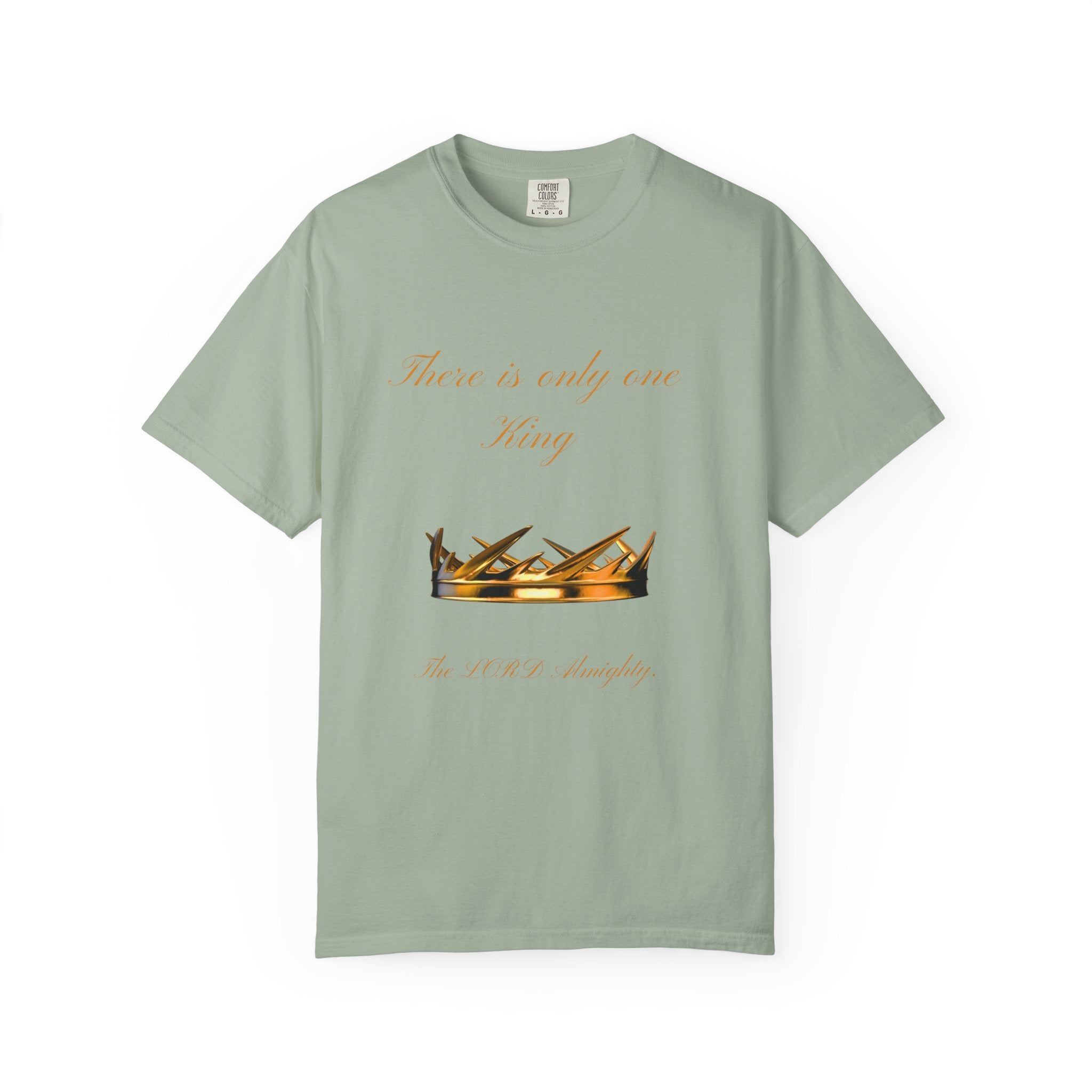 King Crown Graphic T-Shirt — "There is only one King" Casual Streetwear