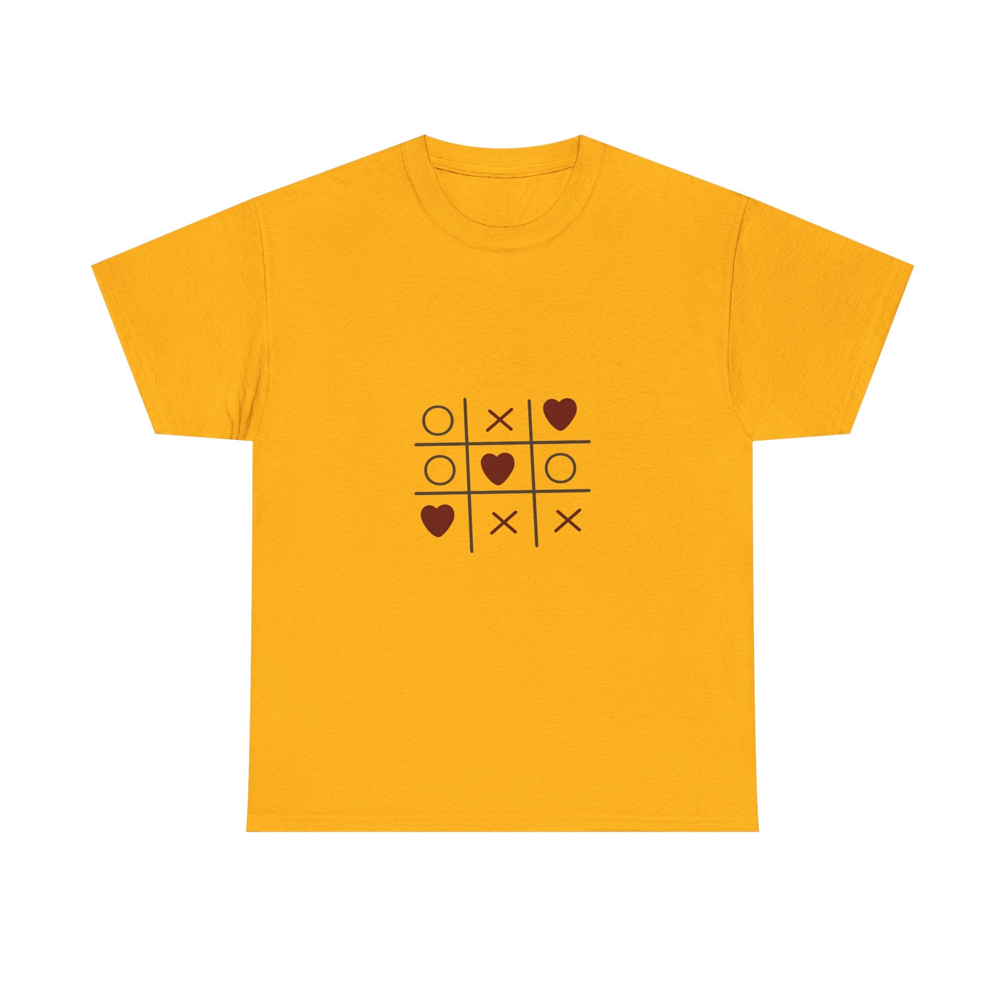Tic Tac Toe Hearts T-Shirt — Cute Valentine’s Day Graphic Tee