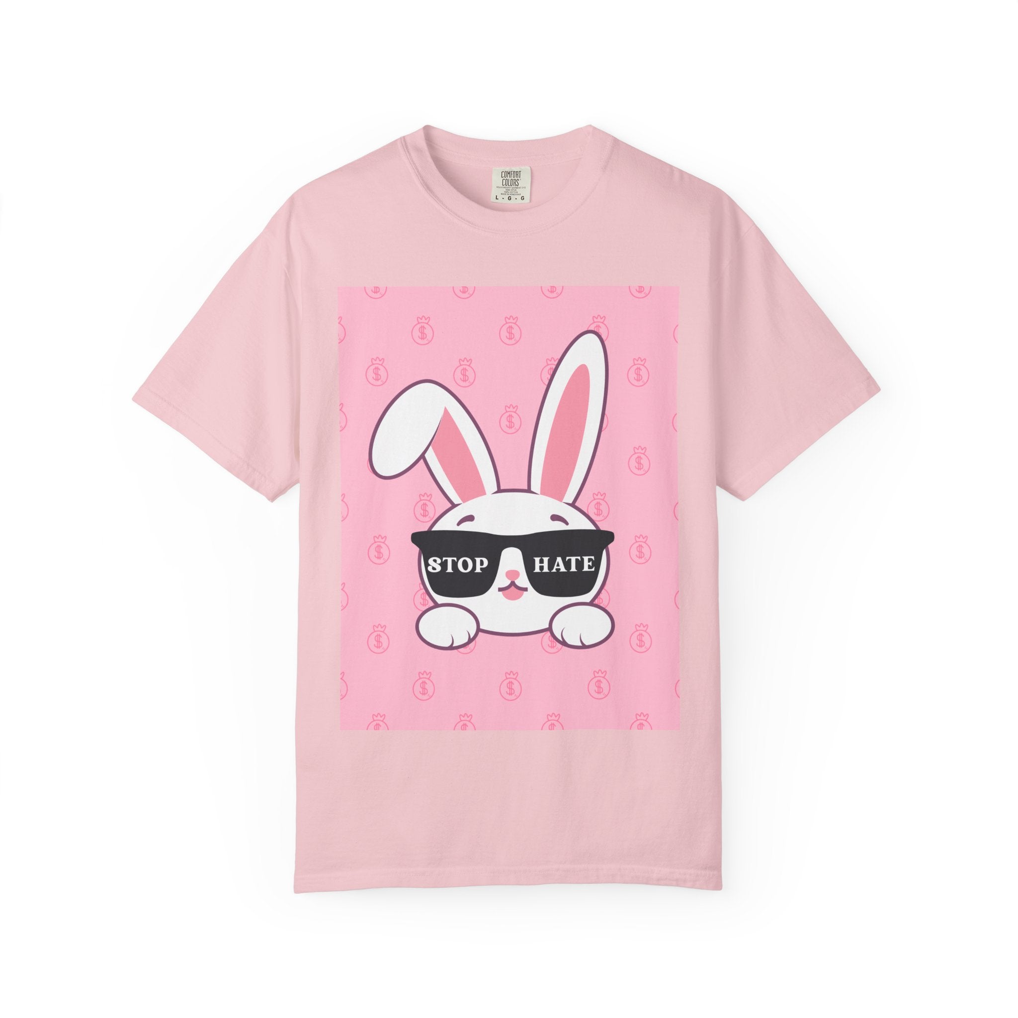 Bunny 'STOP HATE' Graphic T-Shirt