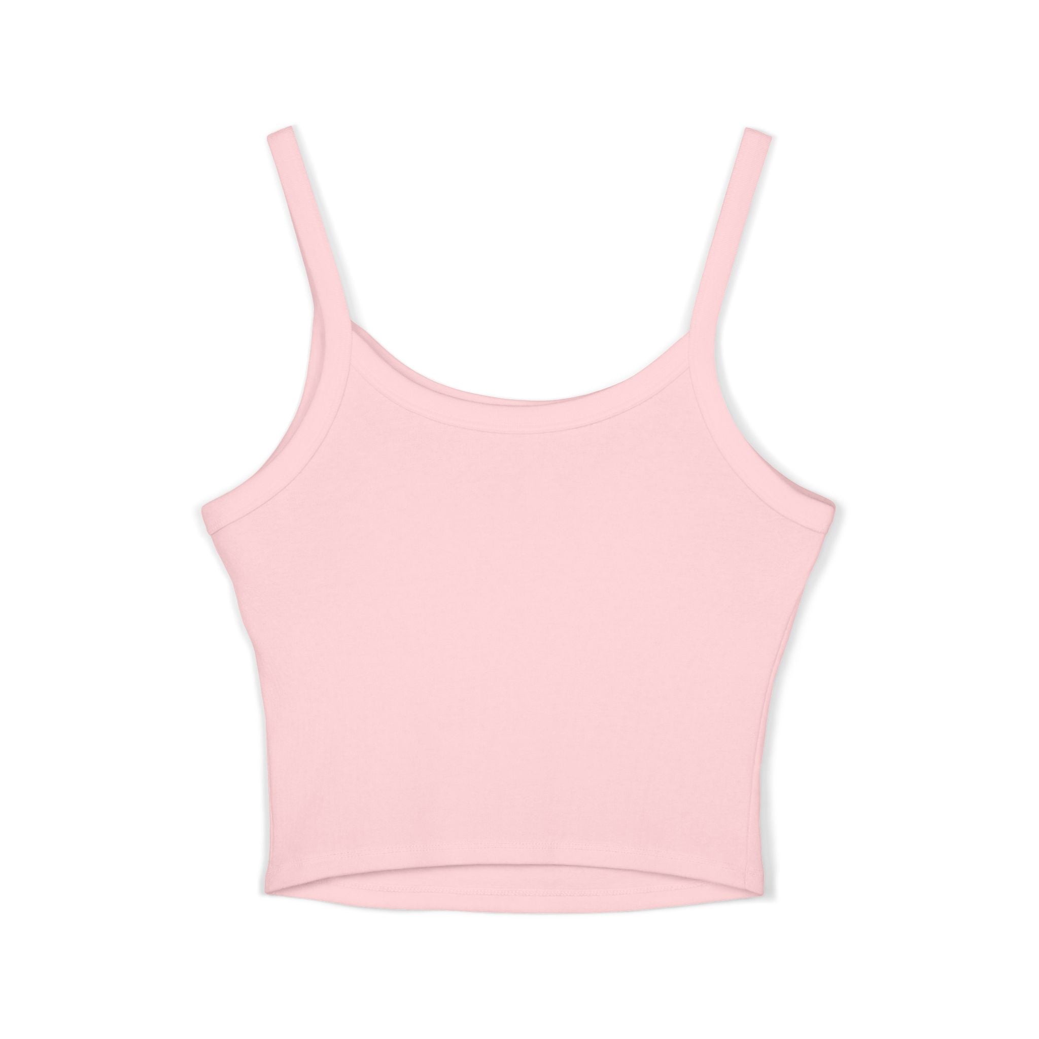 Stop Hating Racism Peace Sign Crop Tank Top — Anti-Racism Women's Spaghetti Strap