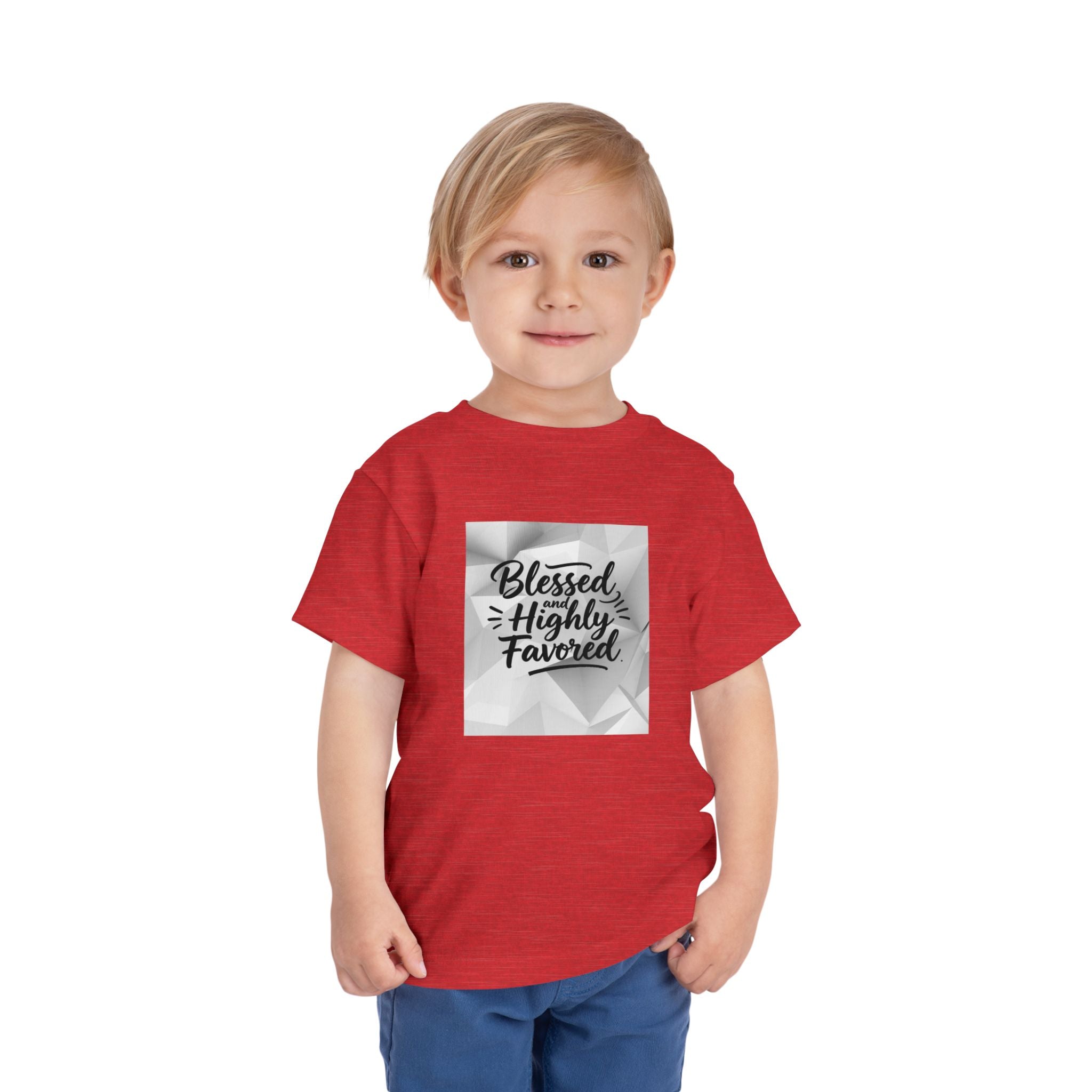 Blessed and Highly Favored Toddler Tee