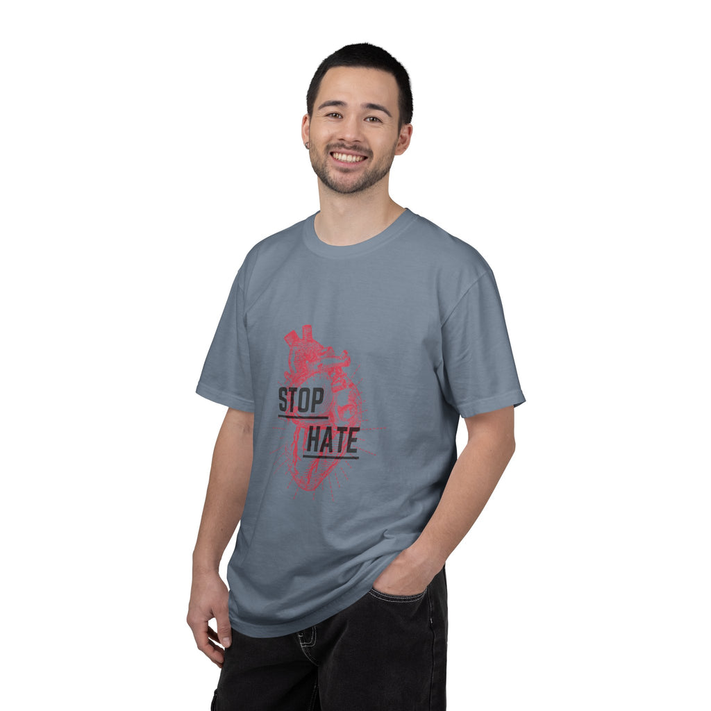 Stop Hate Heart T-Shirt — Anti-Hate Graphic Tee