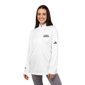 Embroidered adidas Quarter-Zip Pullover — Minimal Logo Performance Top