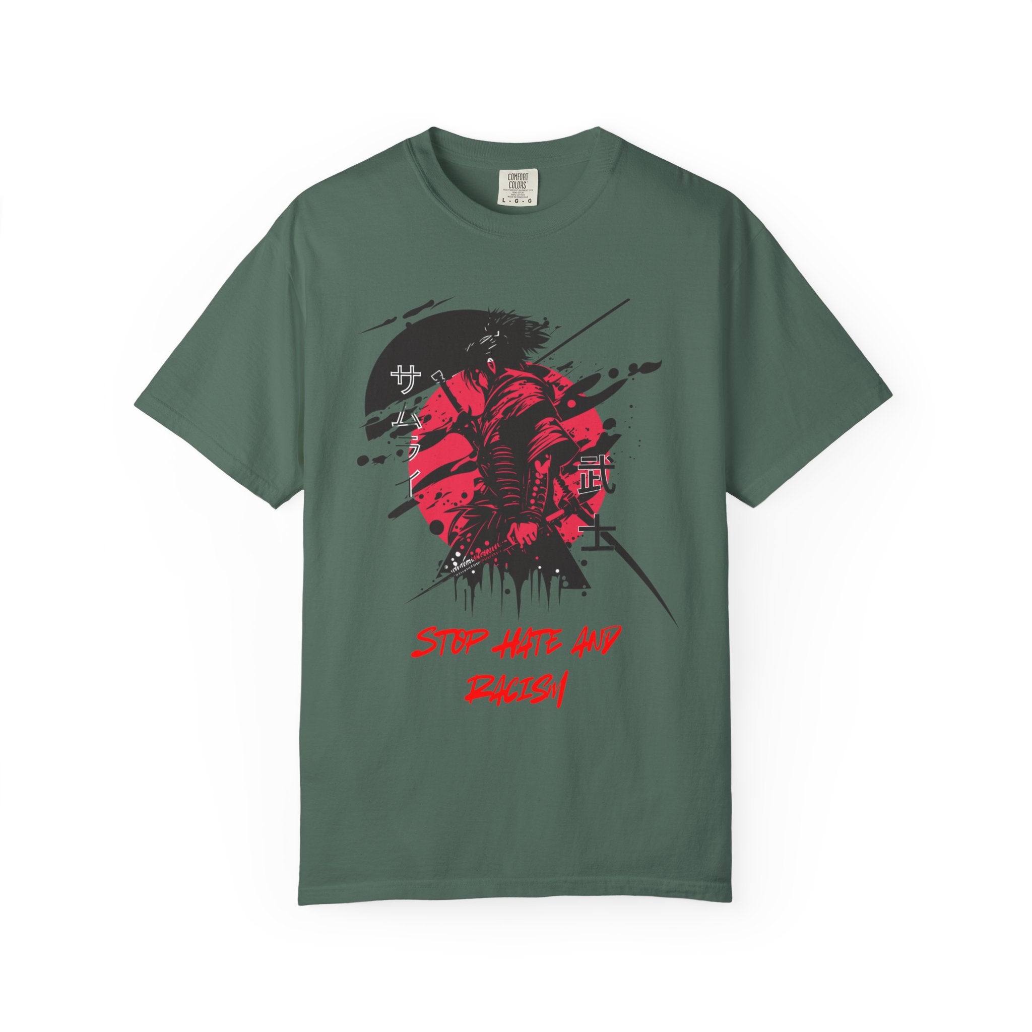 Stop Hate and Racism Graphic T-Shirt