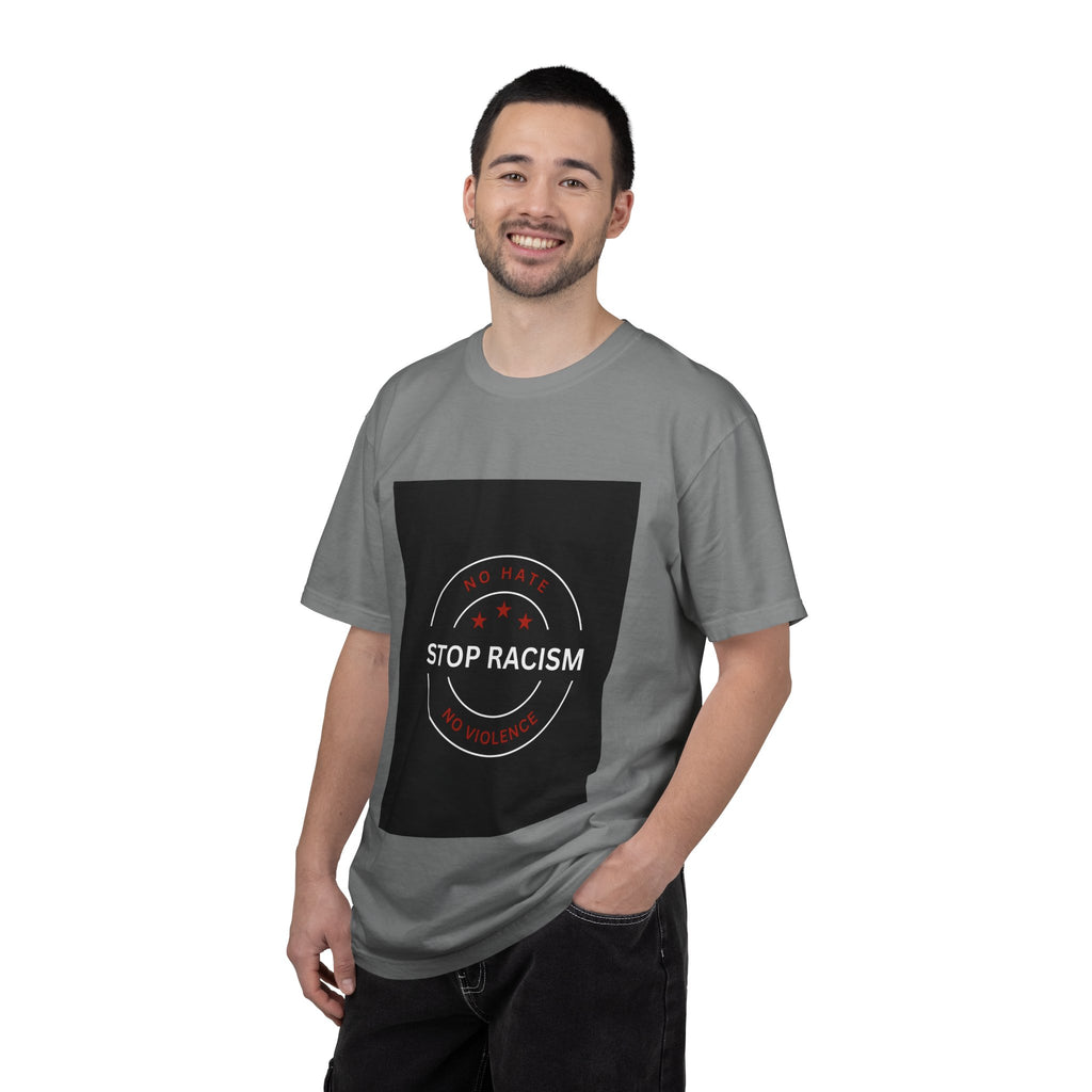 Stop Racism T-Shirt — 'No Hate No Violence' Social Justice Tee