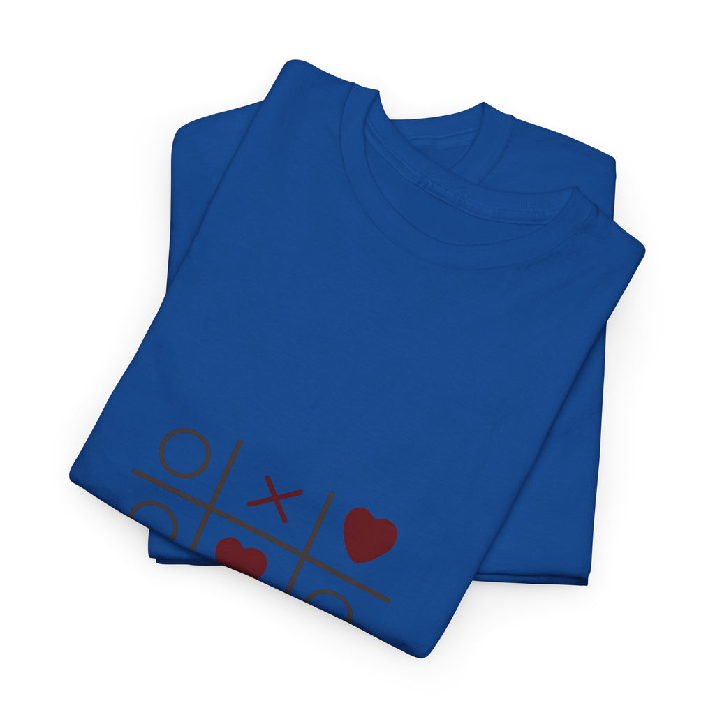 Tic Tac Toe Hearts T-Shirt — Cute Valentine’s Day Graphic Tee