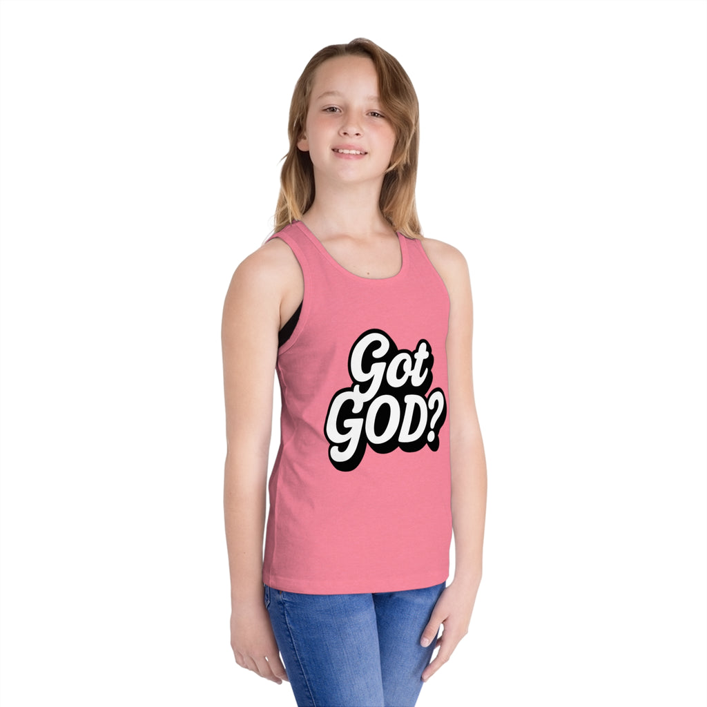 Kids Tank Top "Got GOD?" Religious Graphic Tees for Children