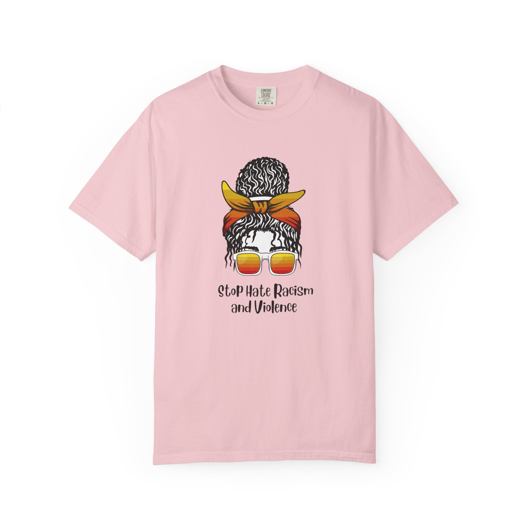 Stop Hate Racism and Violence T-Shirt — Empowering Anti-Racism Graphic Tee