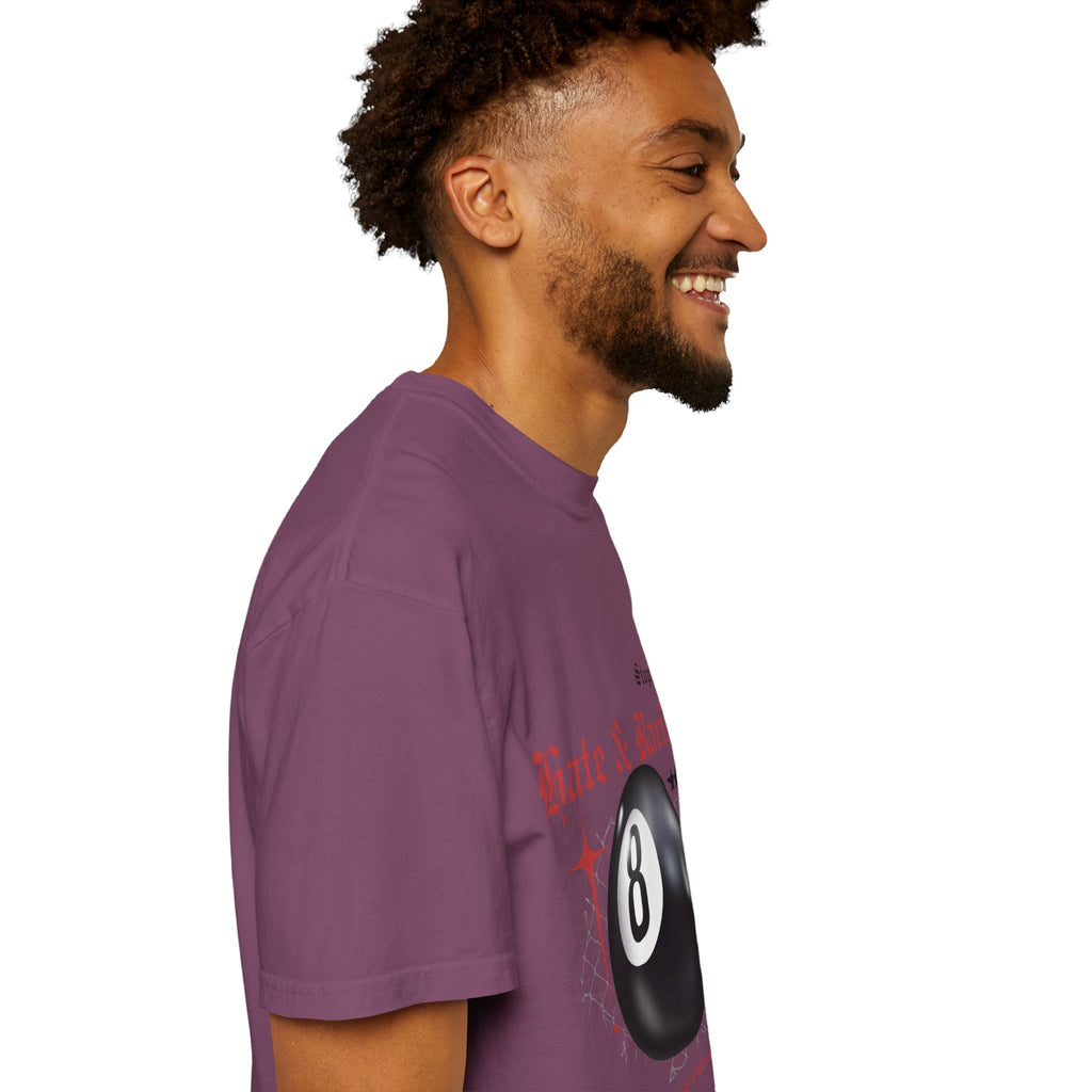 Anti-Racism 8-Ball T-Shirt — Stop Hate & Racism Graphic Tee