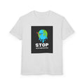Youth T-Shirt — "STOP Hate and Racism" Earth Graphic Anti-Racism Tee