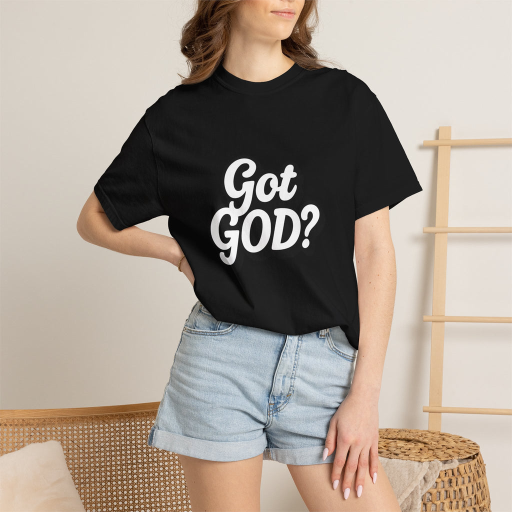 Got GOD? Graphic T-Shirt — Faith-Inspired Christian Tee