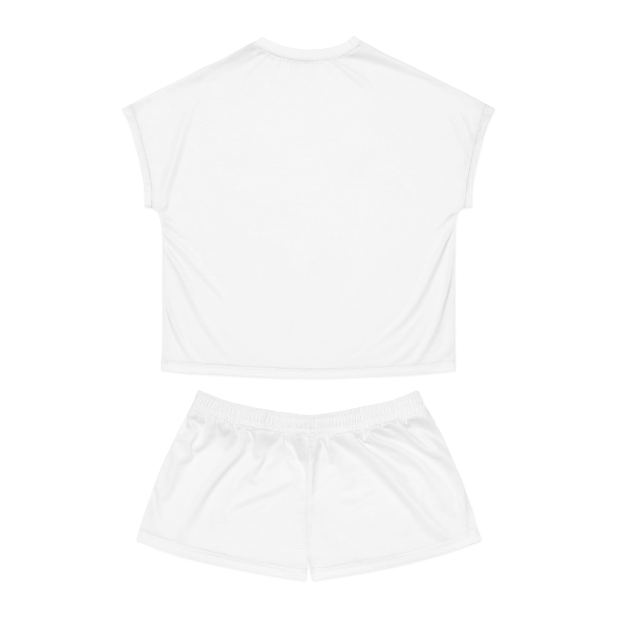 Women’s Pajama Short Set — Minimal Heart 'Love' Sleepwear
