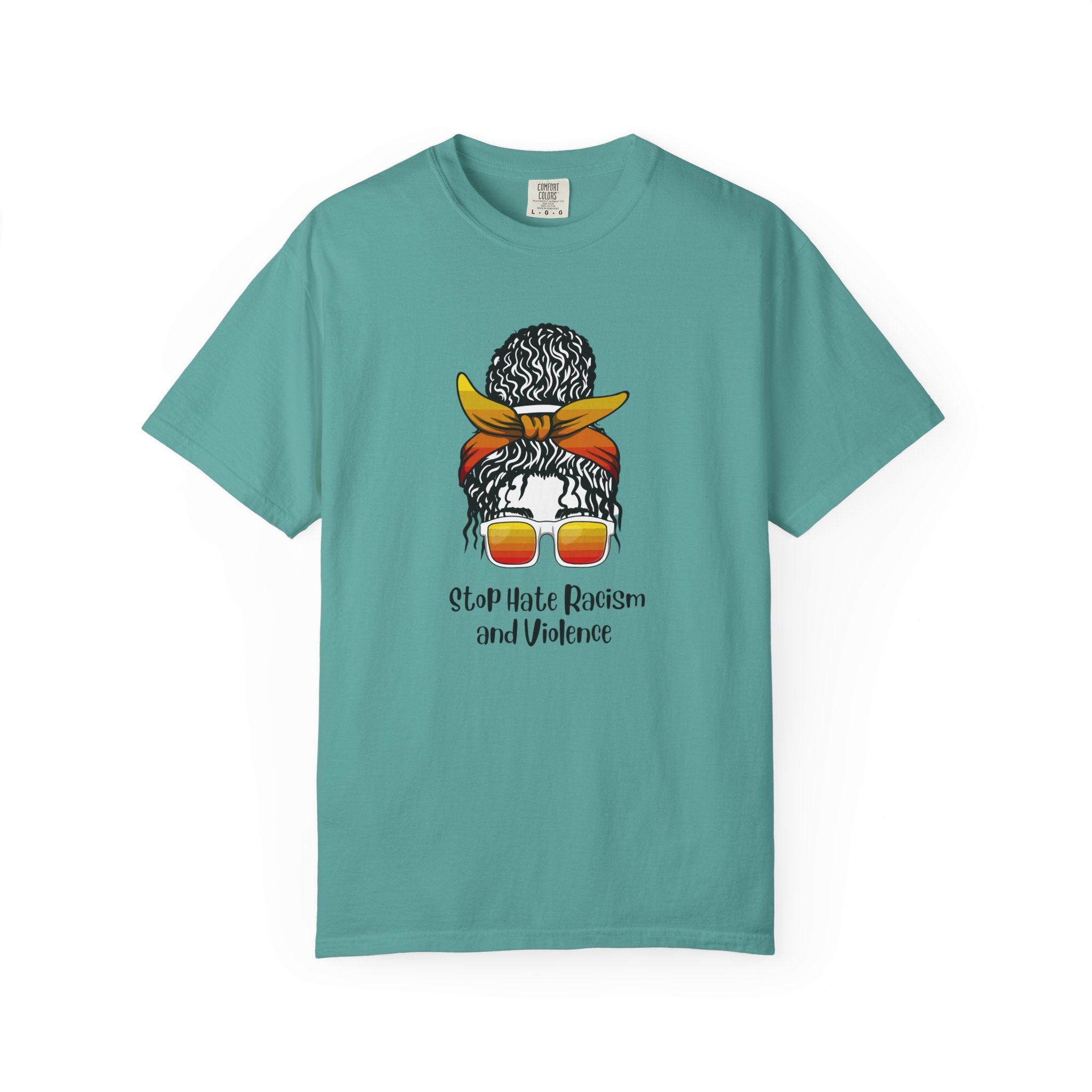 Stop Hate Racism and Violence T-Shirt — Empowering Anti-Racism Graphic Tee