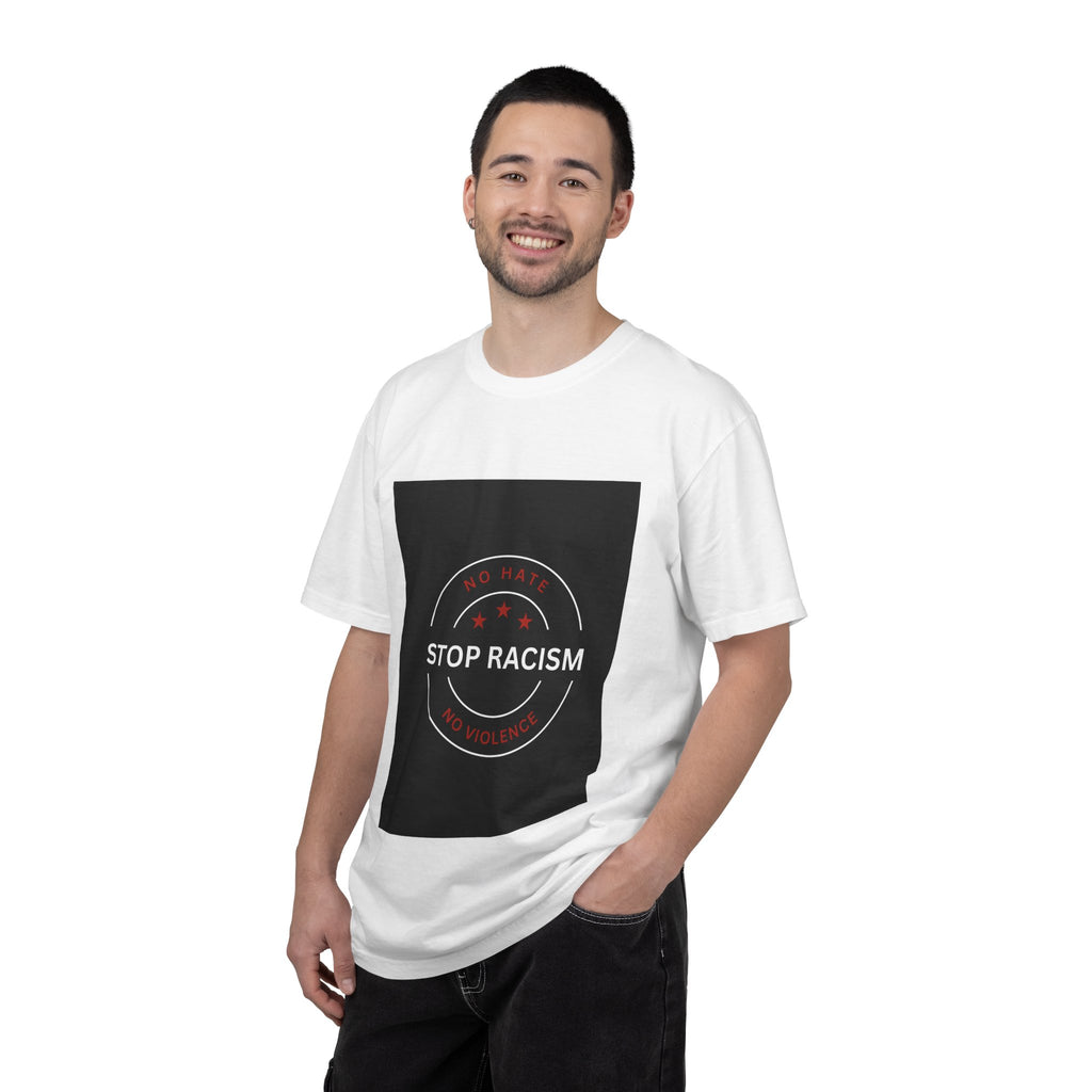 Stop Racism T-Shirt — 'No Hate No Violence' Social Justice Tee