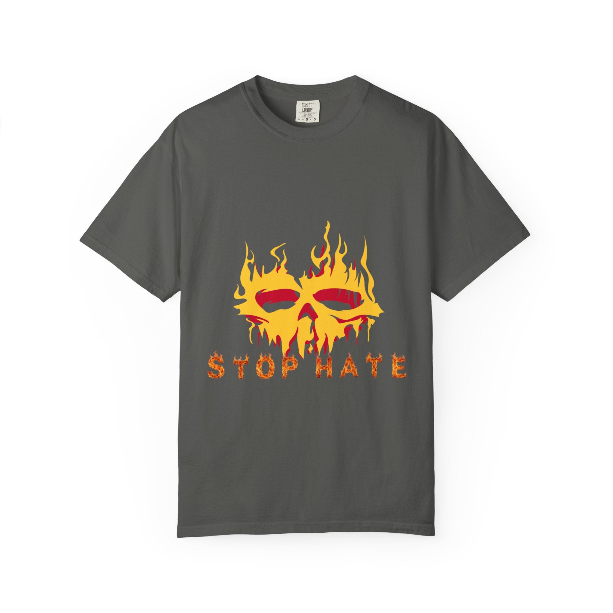 Stop Hate Flame Mask T-Shirt