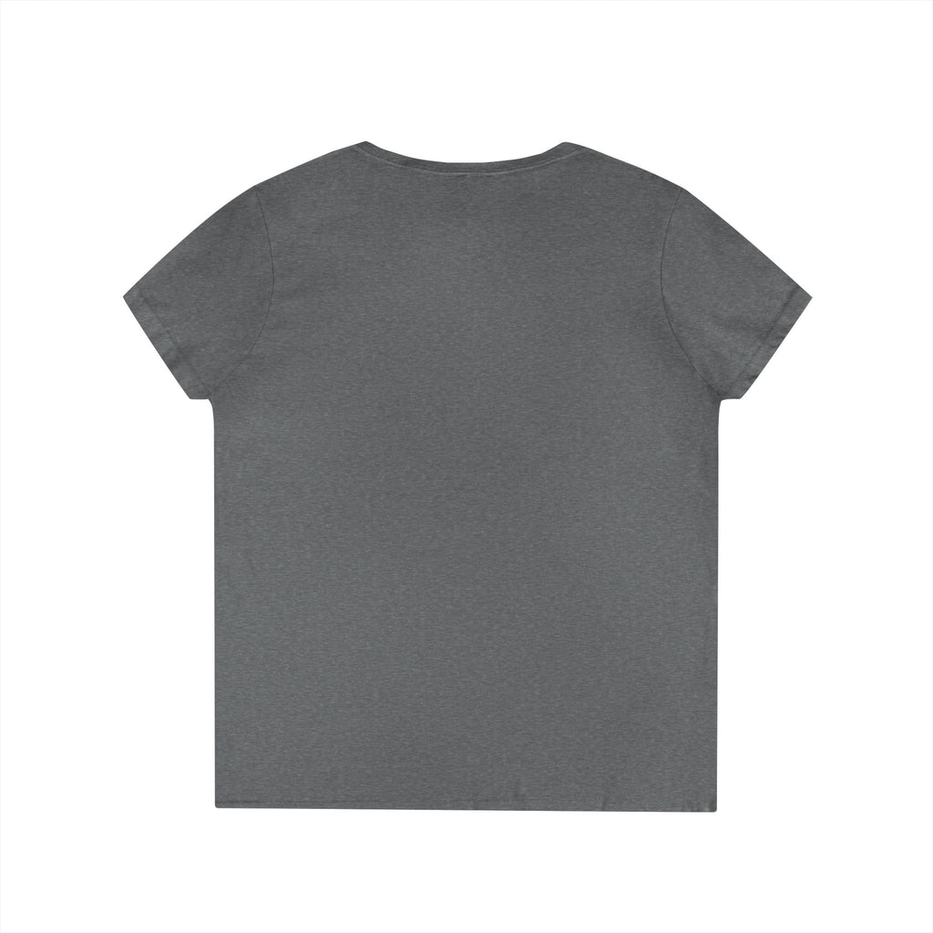 Stop Hate Kitty V-Neck Tee — Cute Anti-Racism Message Shirt