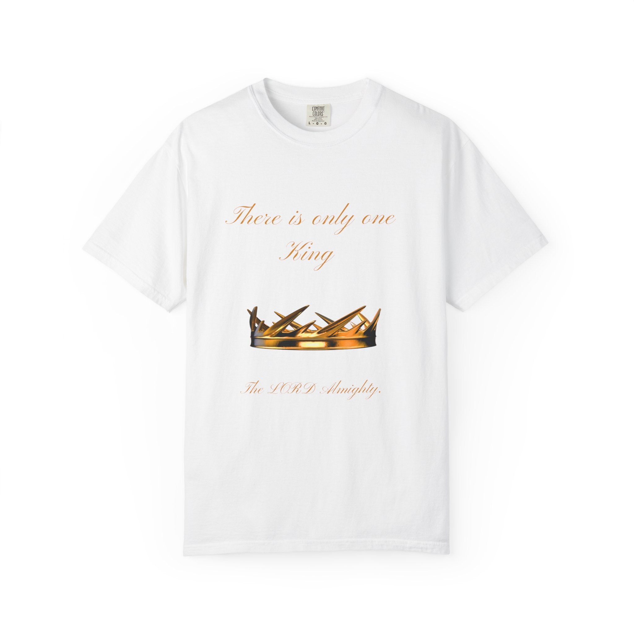 King Crown Graphic T-Shirt — "There is only one King" Casual Streetwear
