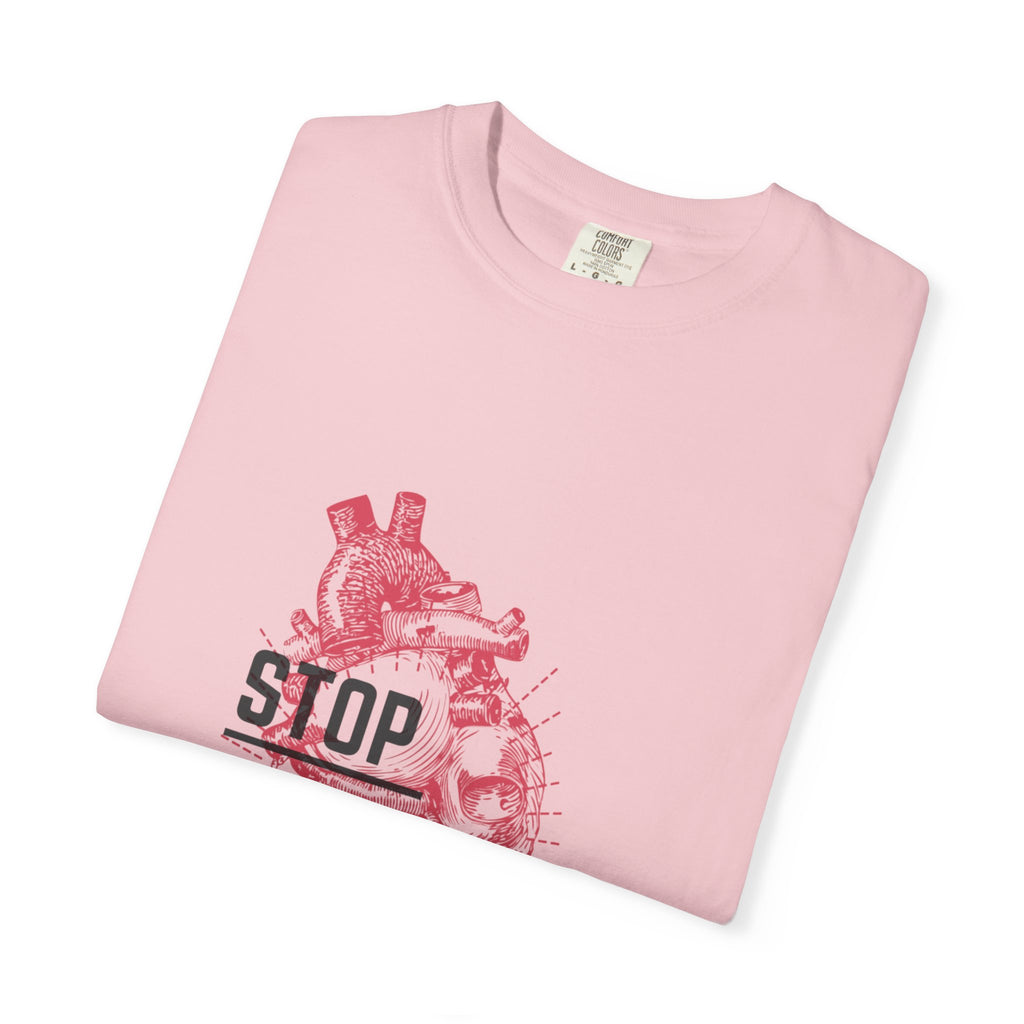 Stop Hate Heart T-Shirt — Anti-Hate Graphic Tee
