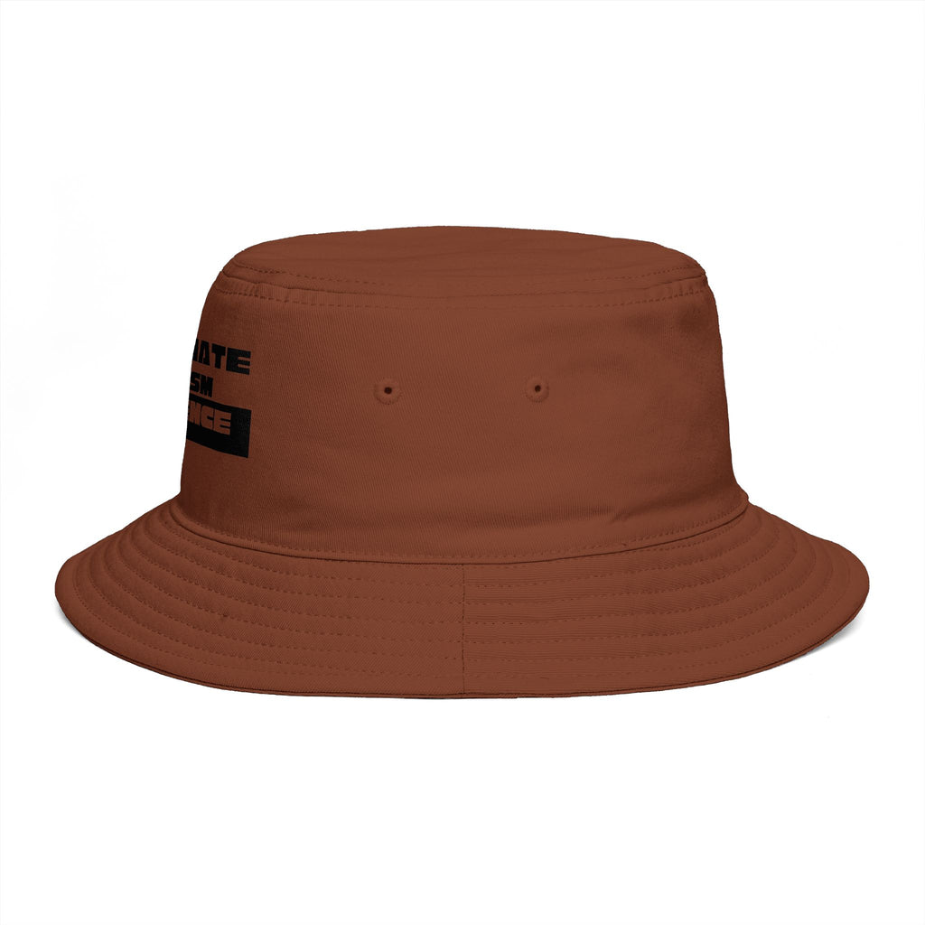 Bucket Hat - "Stop Hate Racism Violence" Anti-Racism Statement Hat