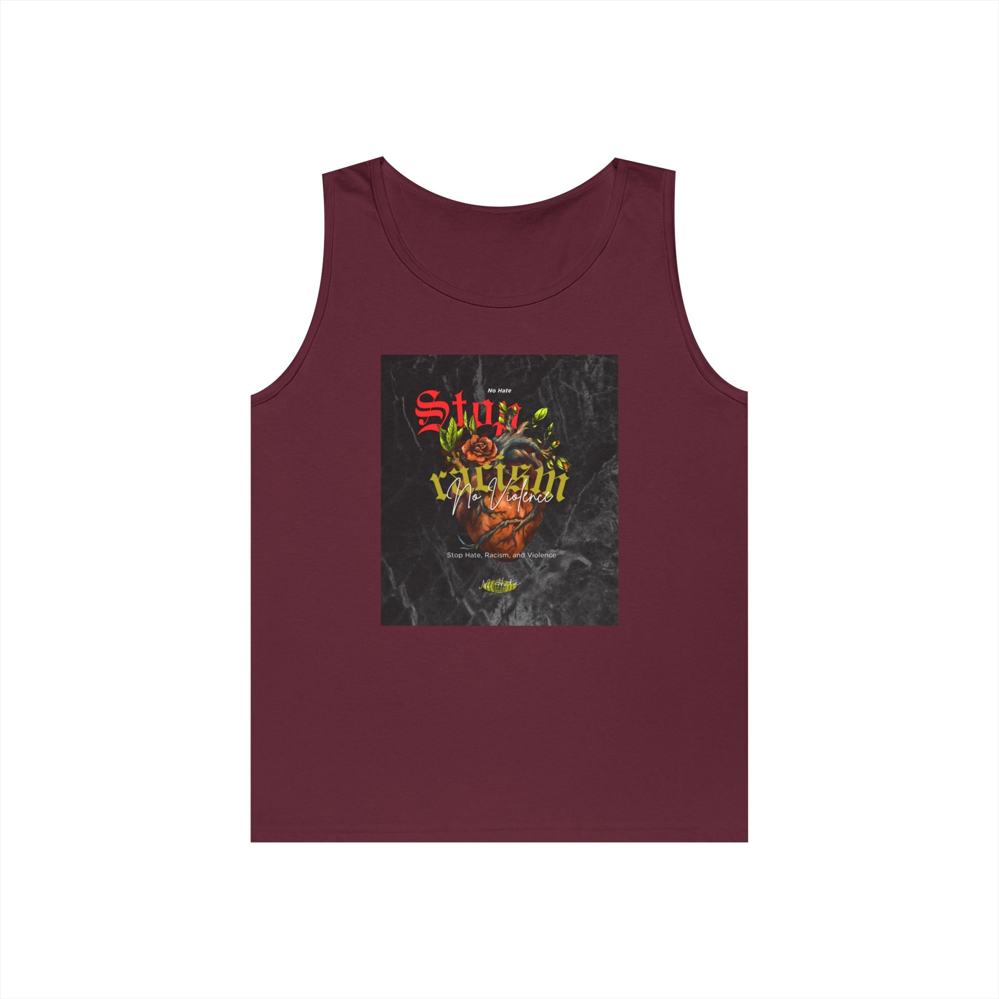 Skull & Crown Graphic Tank Top — Vintage Gothic Streetwear